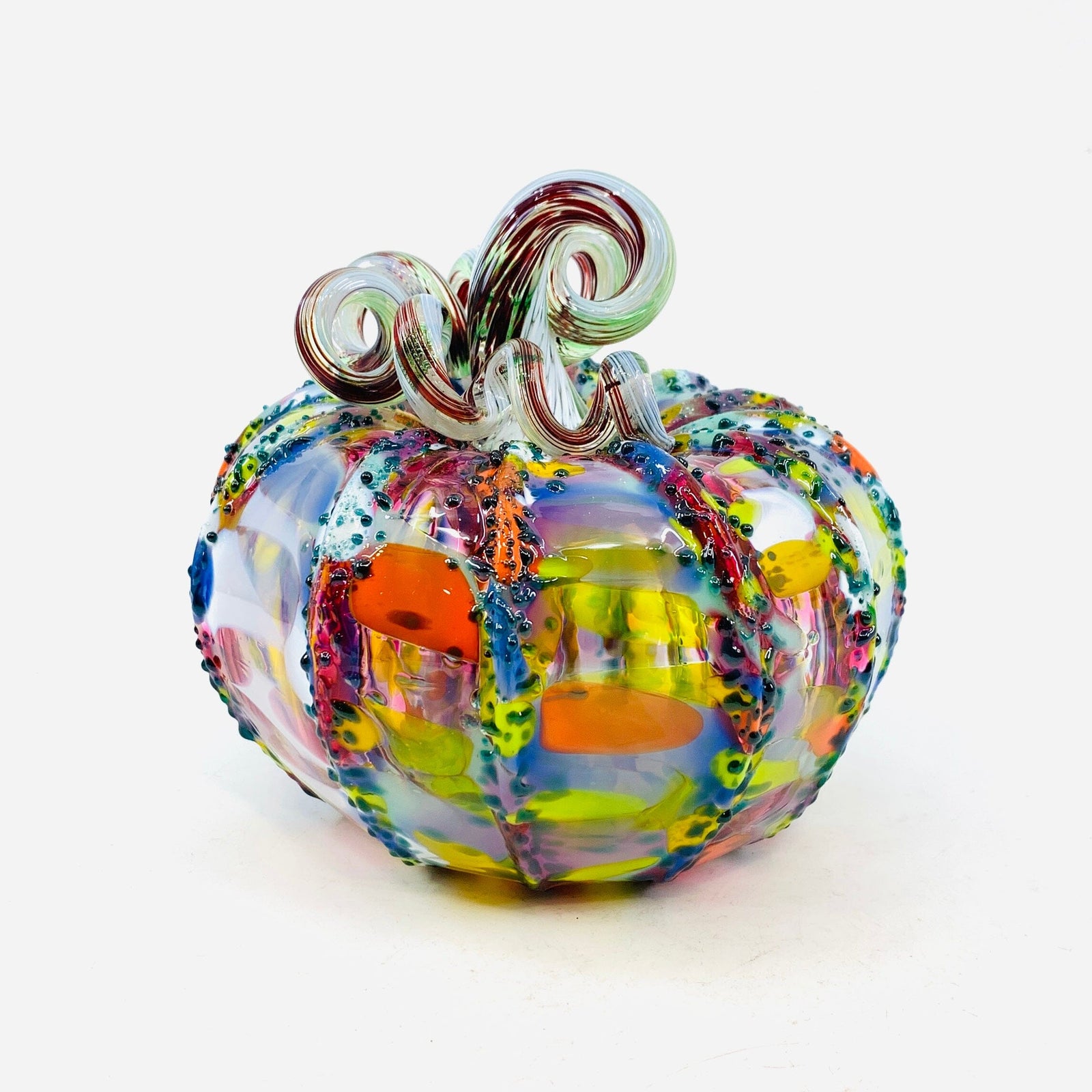 Daily Pumpkin 1998 Squat Gabby Luke Adams Glass Blowing Studio 