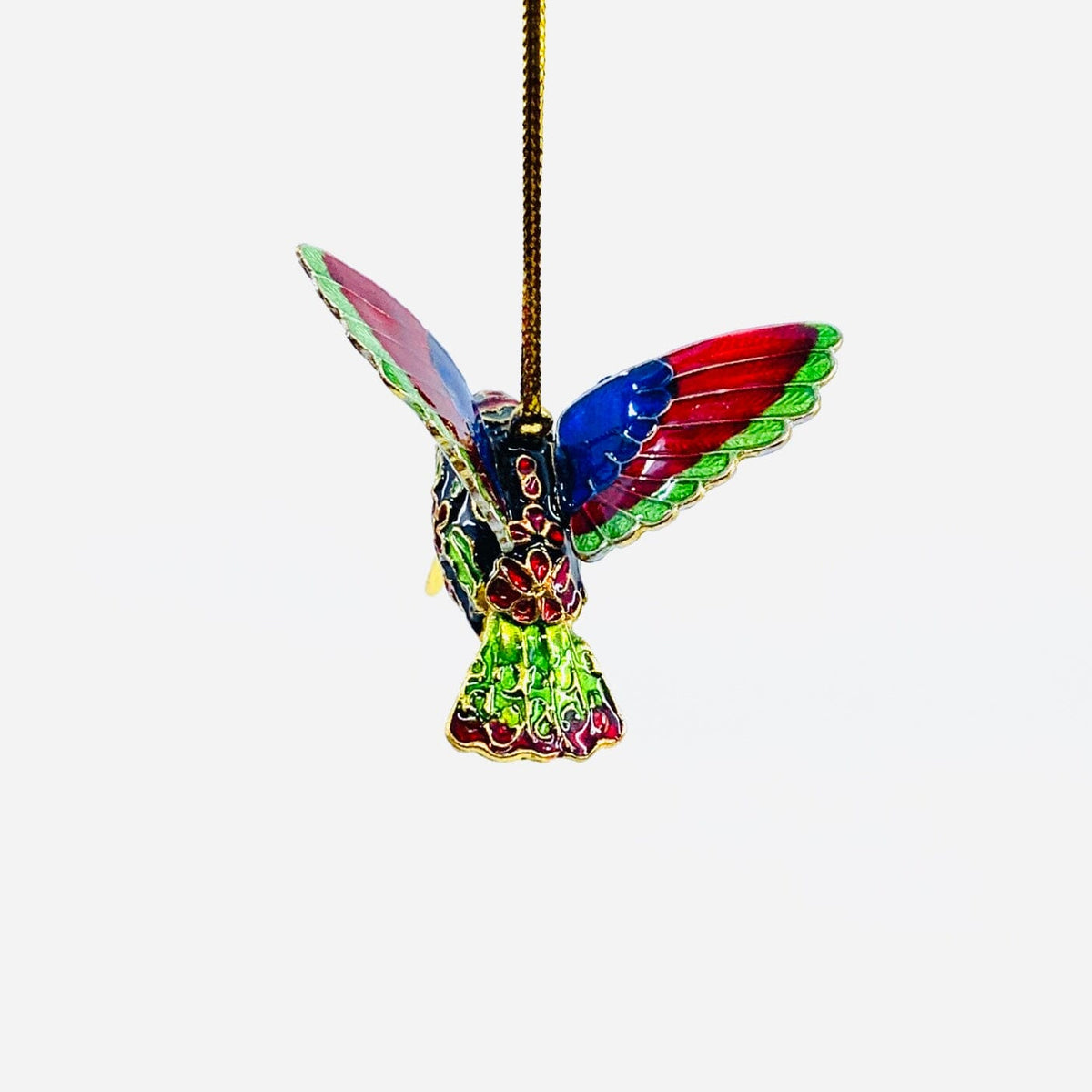 Enamel Hummingbird Ornament, 39 Ornament Kubla Craft 