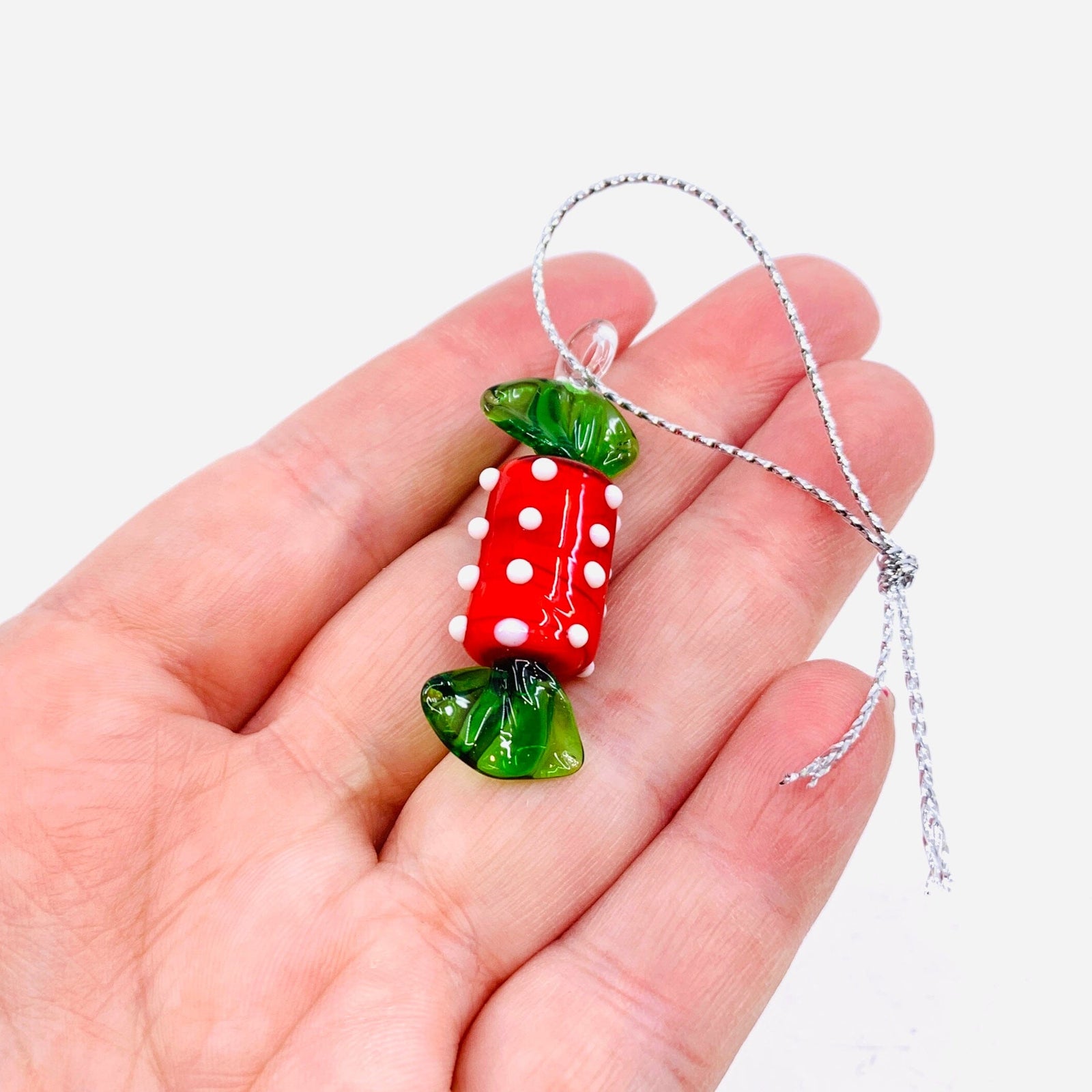 Tiny Glass Sweet Ornament - 