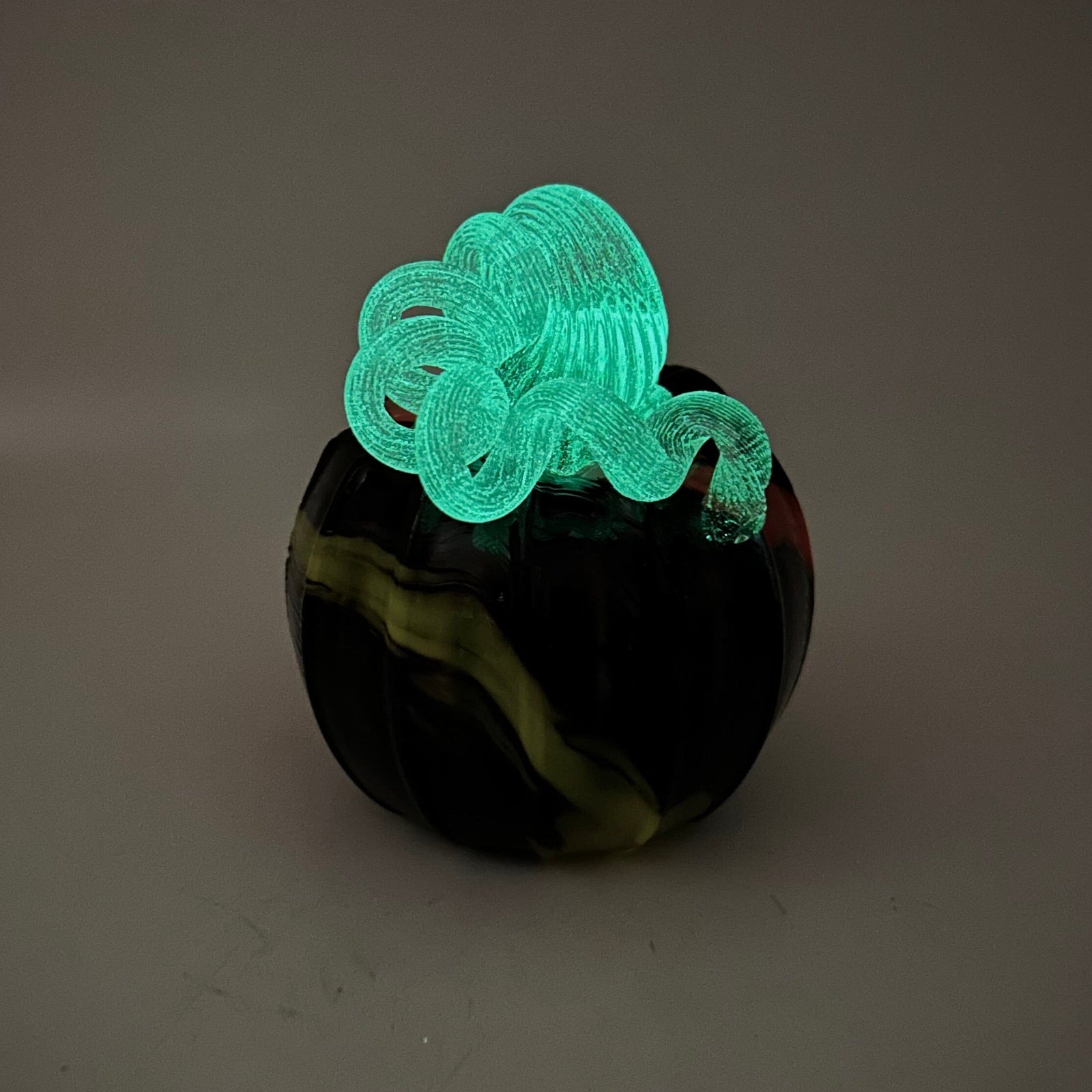 Daily Glow Pumpkin 129 Fall Mini Daily Pumpkin Luke Adams Glass Blowing Studio 