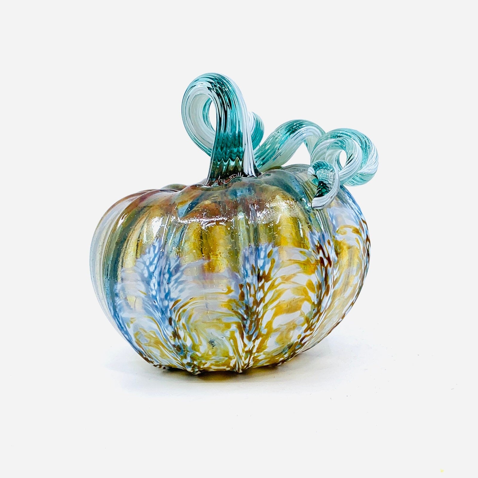 Daily Pumpkin 2852 Oops Squat Gabby Luke Adams Glass Blowing Studio 