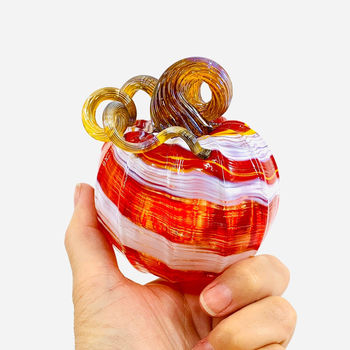 Daily Pumpkin 2886 Mini Gabby Luke Adams Glass Blowing Studio 