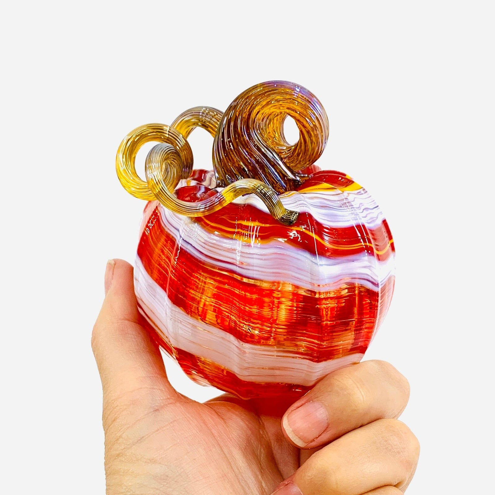 Daily Pumpkin 2886 Mini Gabby Luke Adams Glass Blowing Studio 