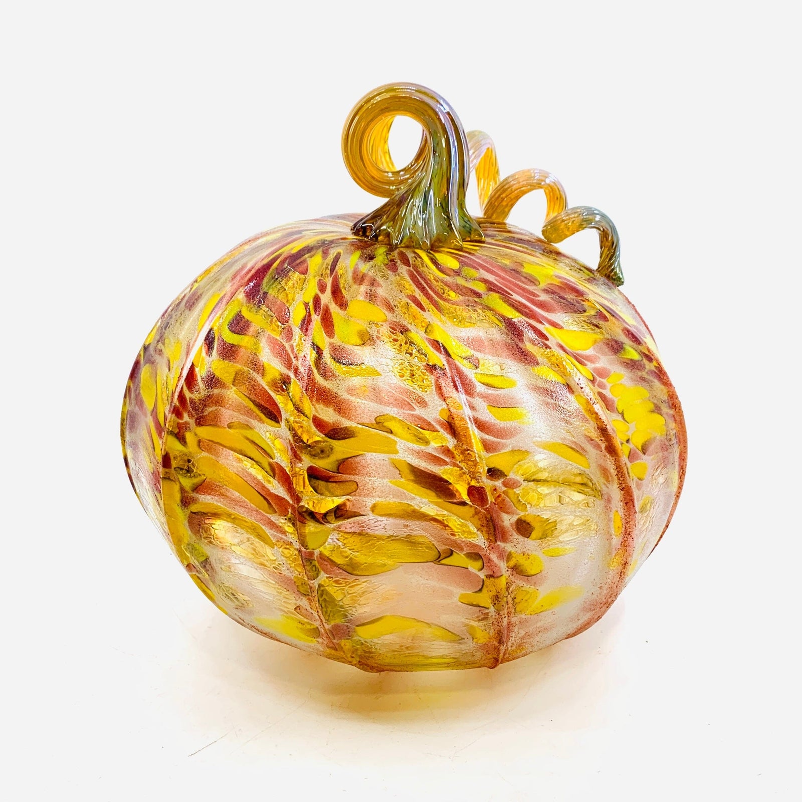 Daily Pumpkin 1319 Large Daily Pumpkin Luke Adams Glass Blowing Studio 