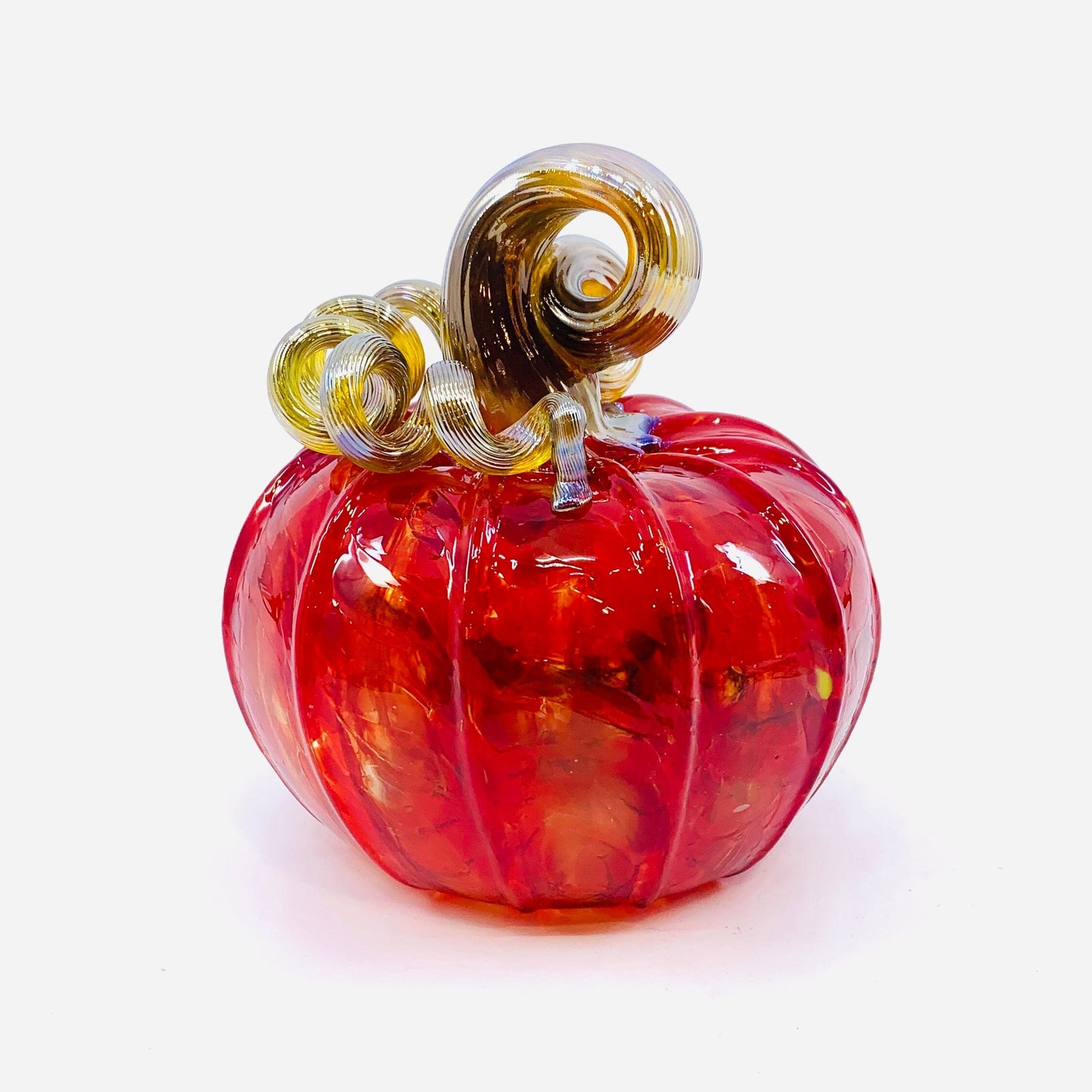 Daily Pumpkin 2293 Squat Gabby Luke Adams Glass Blowing Studio 