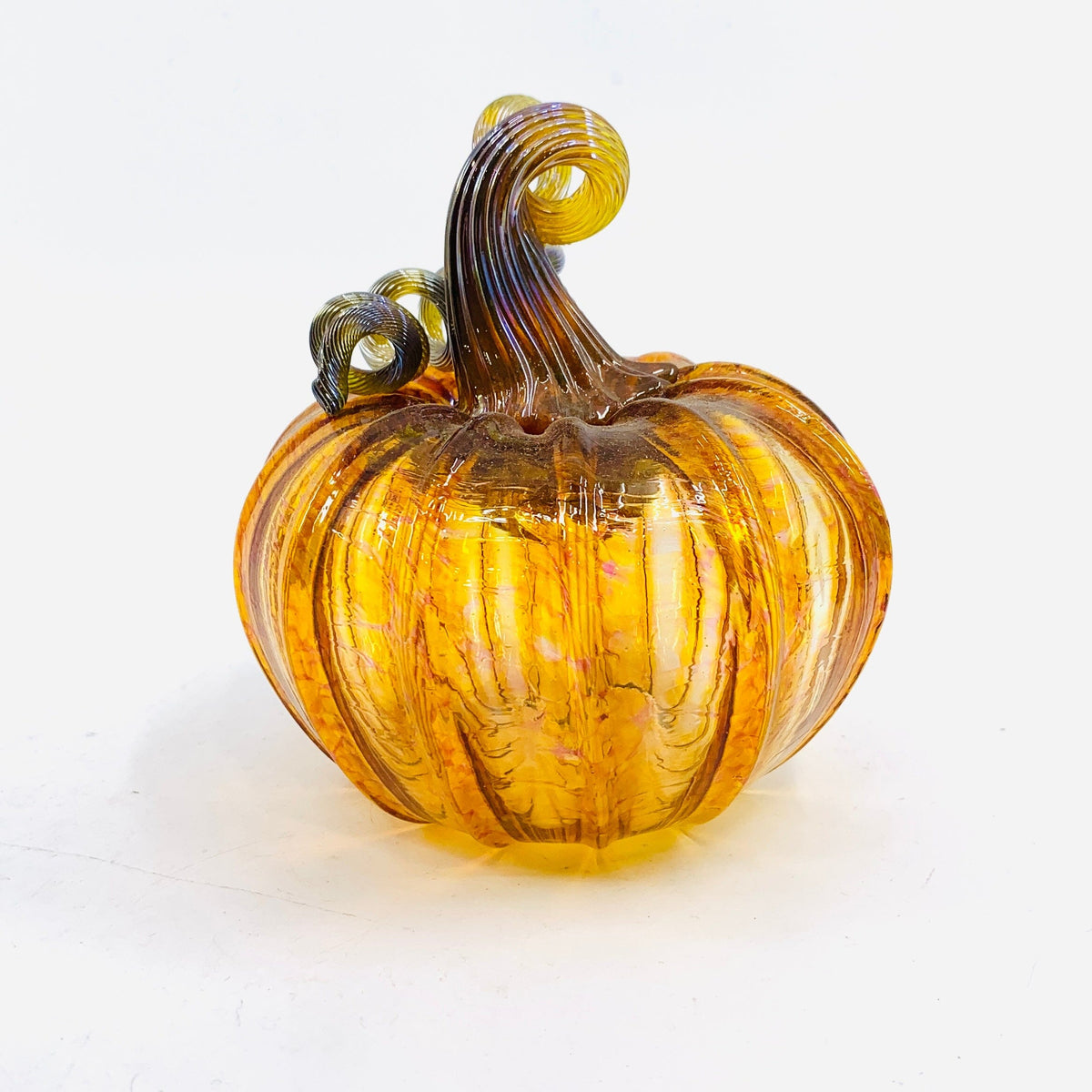 Daily Pumpkin 3356 Practice Mini Gabby Luke Adams Glass Blowing Studio 