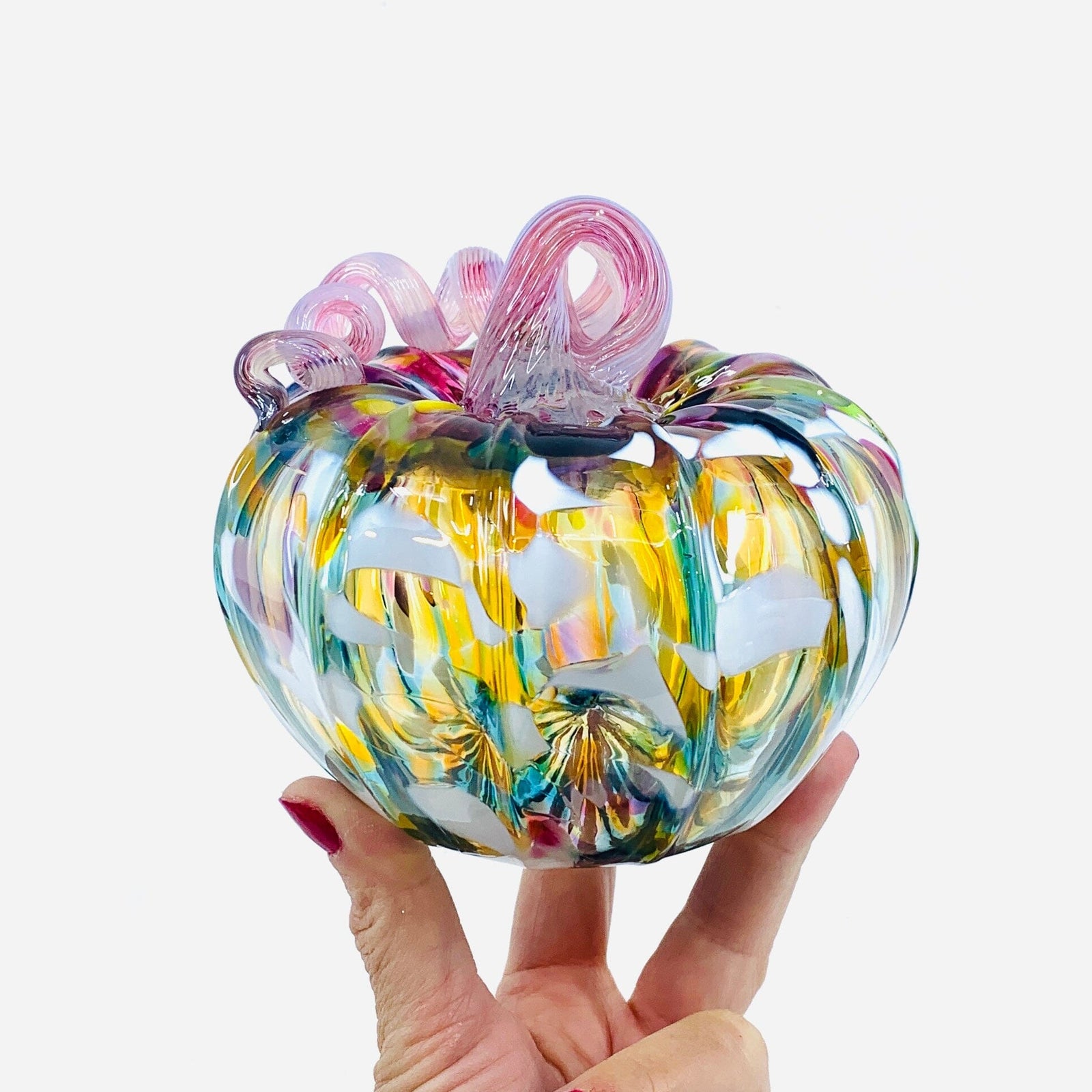 Daily Pumpkin 1867 Squat Gabby Luke Adams Glass Blowing Studio 