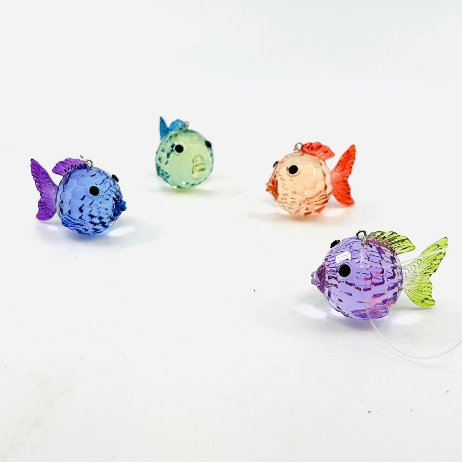 Crystal Acrylic Fish Ornament, Green Ornament GANZ 