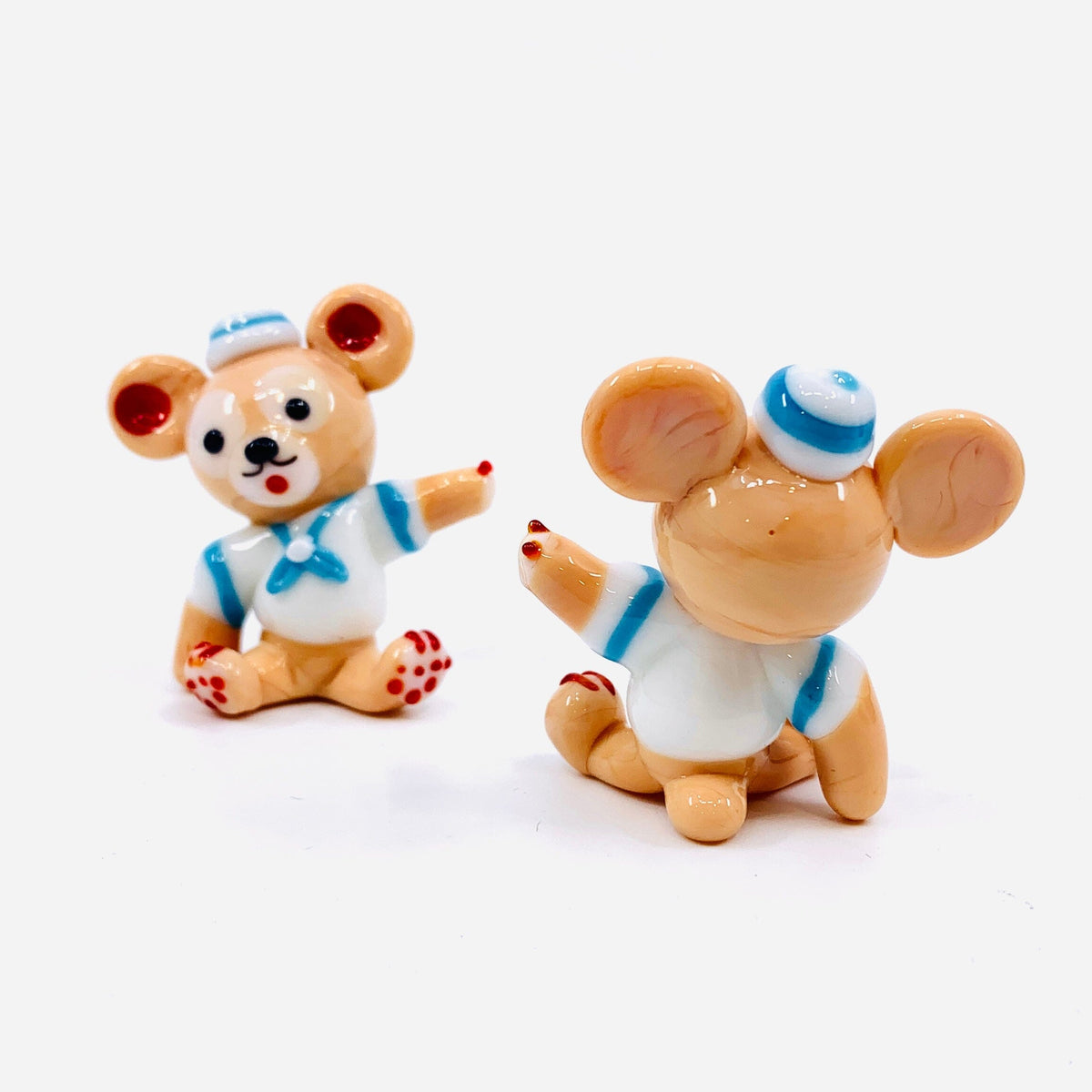 Glass Sailor Bear Miniature Alex 