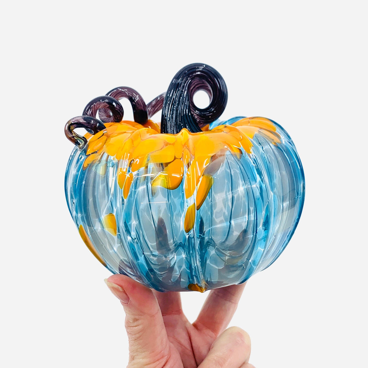Daily Pumpkin 3544 Squat Gabby Luke Adams Glass Blowing Studio 
