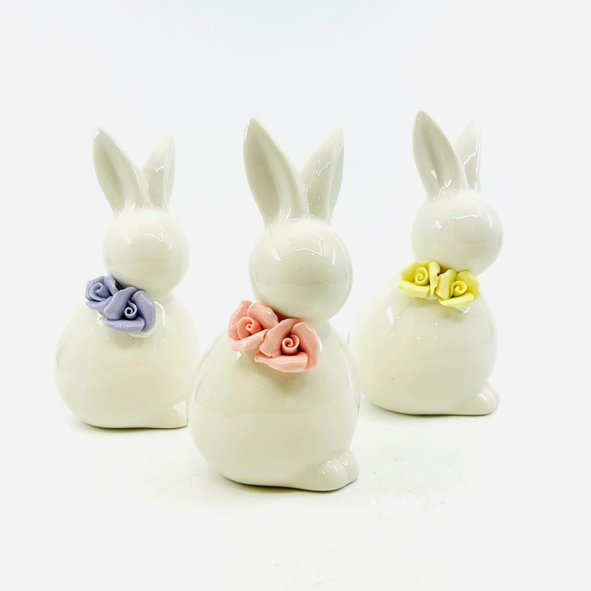 Lavender Porcelain Bunny, Small One Hundred 80 Degrees 