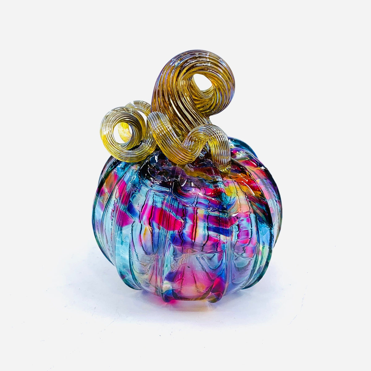 Daily Pumpkin 2864 Mini Gabby Luke Adams Glass Blowing Studio 