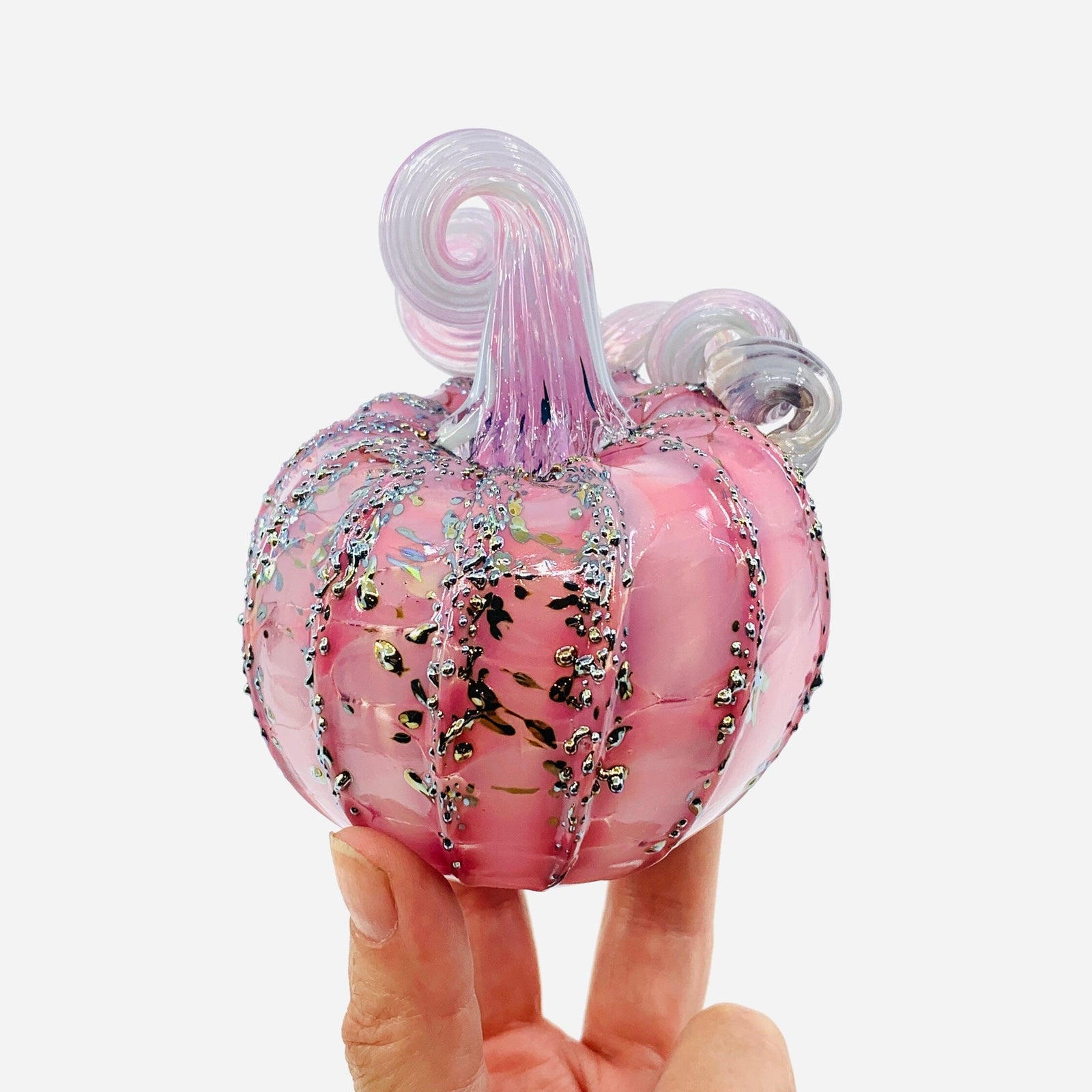 Daily Pumpkin 2477 Mini Gabby Luke Adams Glass Blowing Studio 