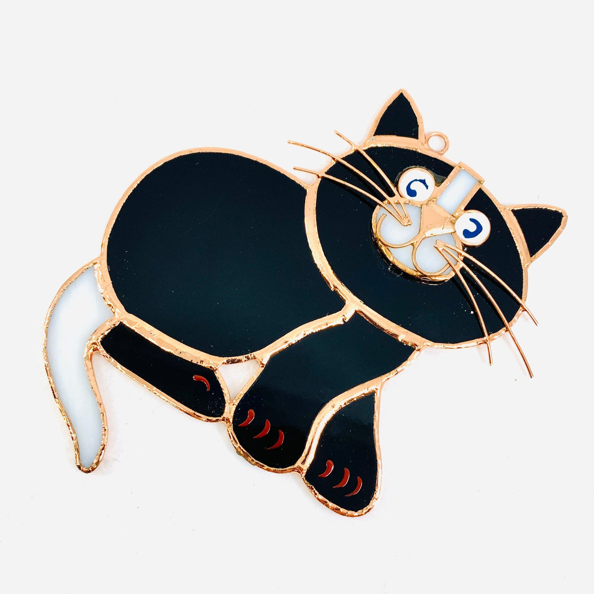 Stained Glass Suncatcher, Black Cat Decor Gift Essentials 
