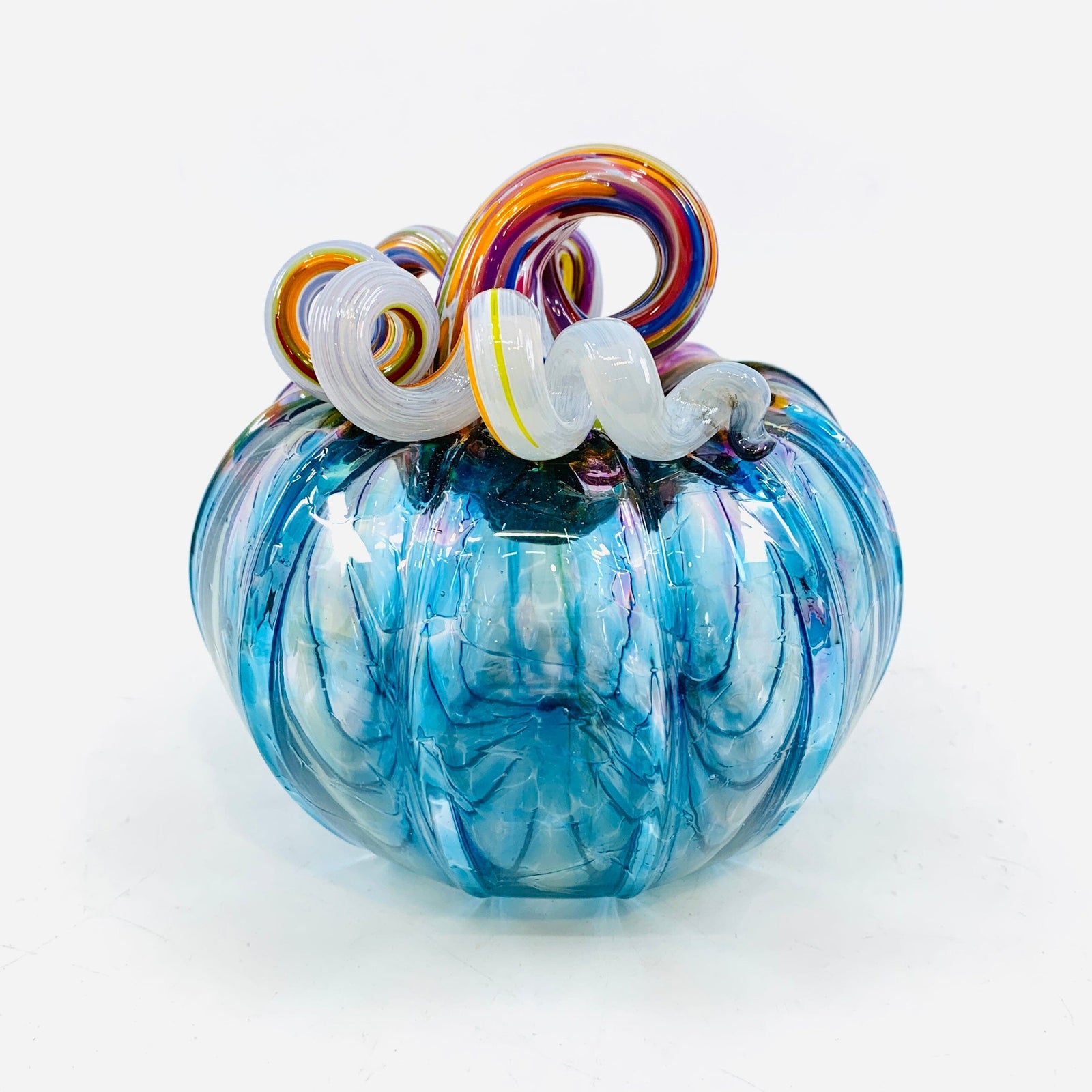 Daily Pumpkin 1049 Squat Gabby Luke Adams Glass Blowing Studio 