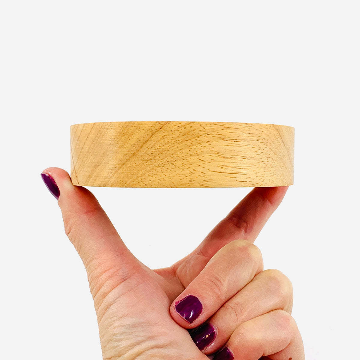 Cordless Wooden Lighted Base