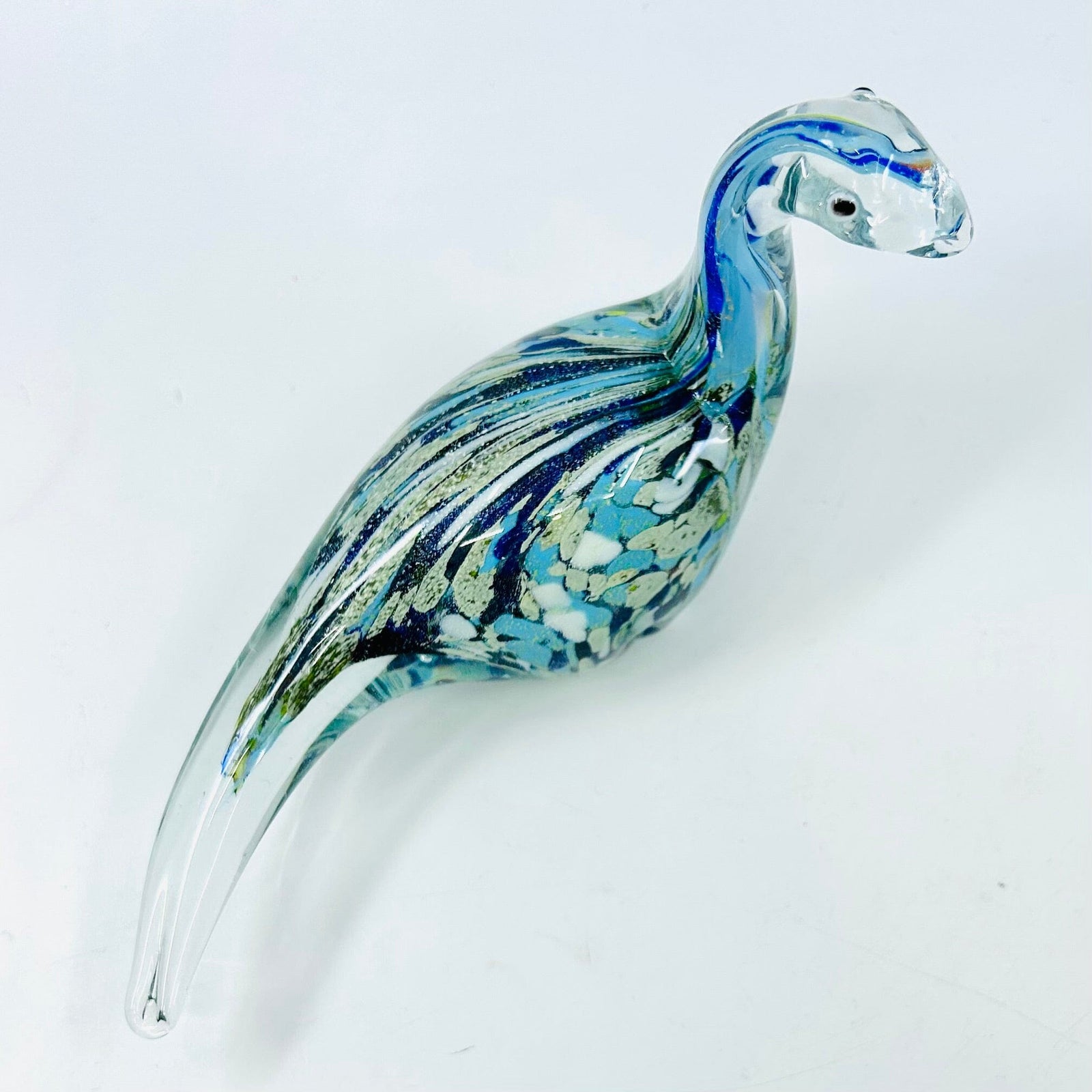 Glass Dinosaur Statue Decor Chesapeake Bay 