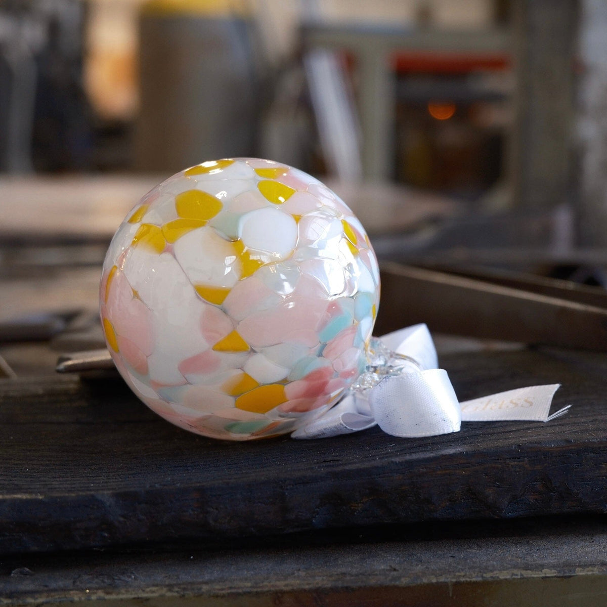 Mini Holiday Ornament, Nutcracker Ornament Luke Adams Glass Blowing Studio 