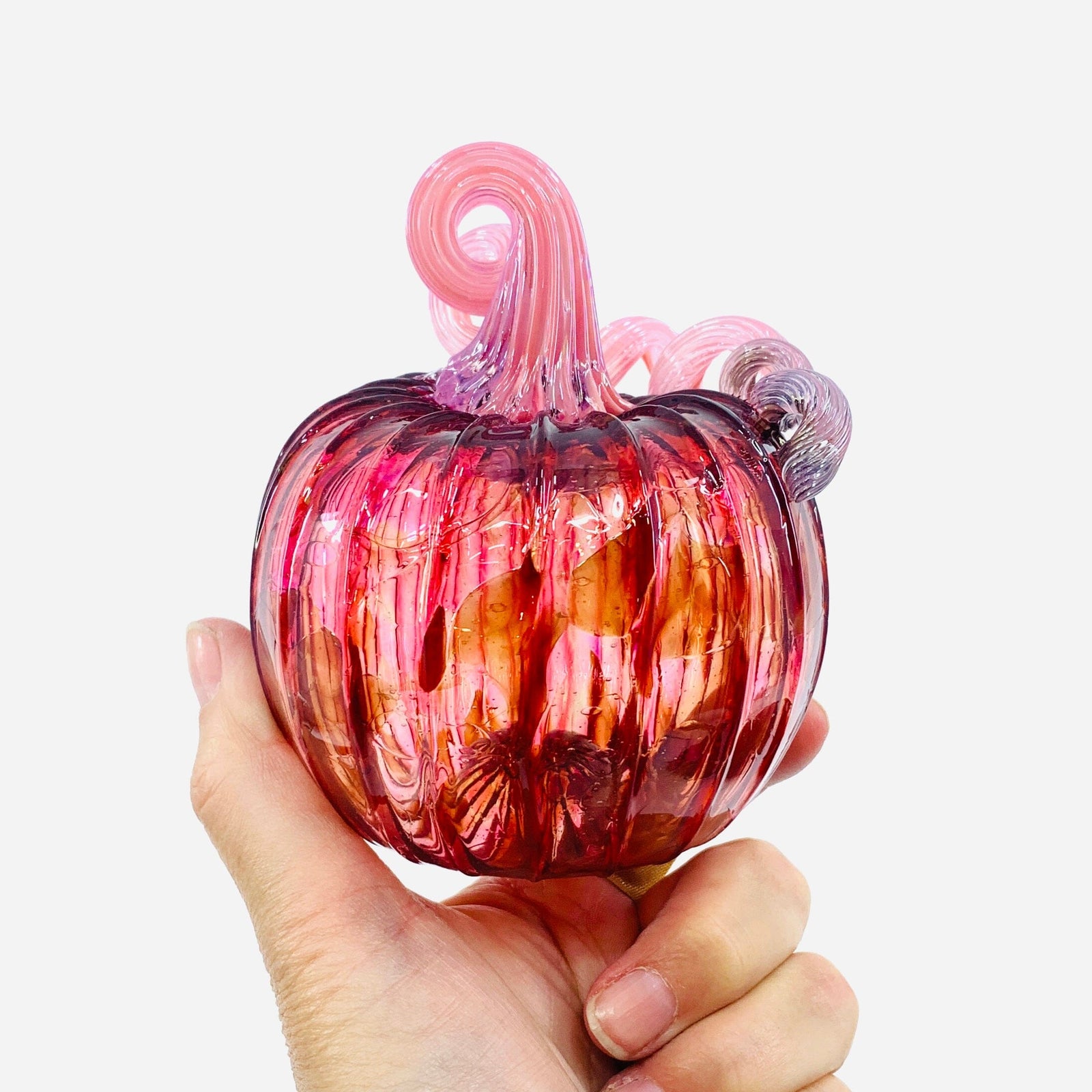 Daily Pumpkin 2421 Mini Gabby Luke Adams Glass Blowing Studio 