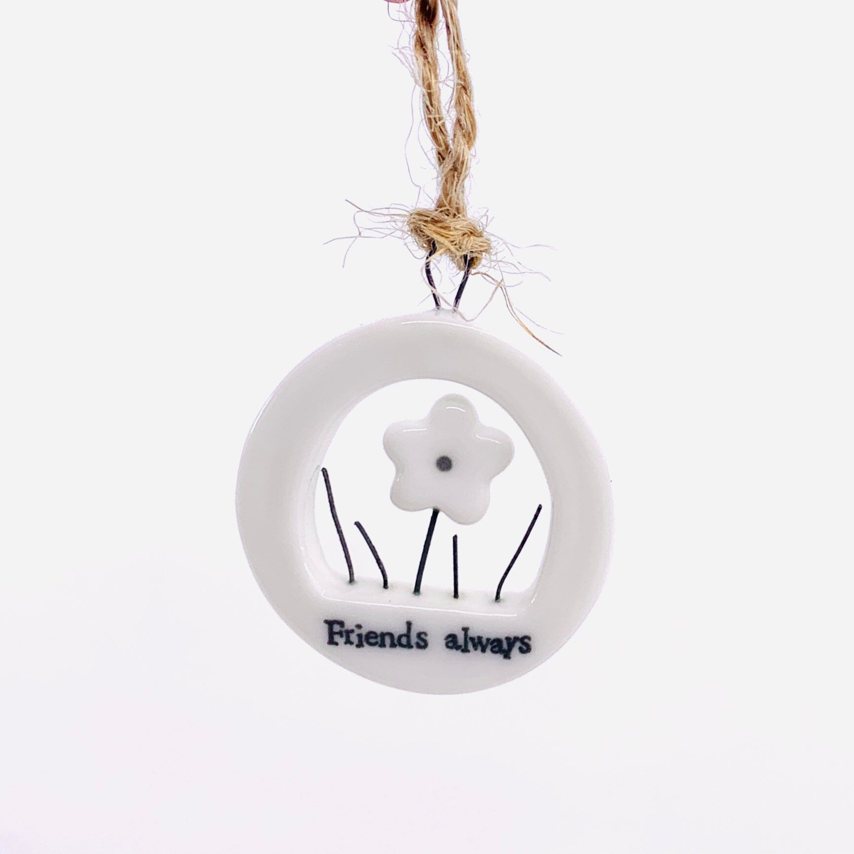 Porcelain Ornament, Friends Always Ornament Two's Company 