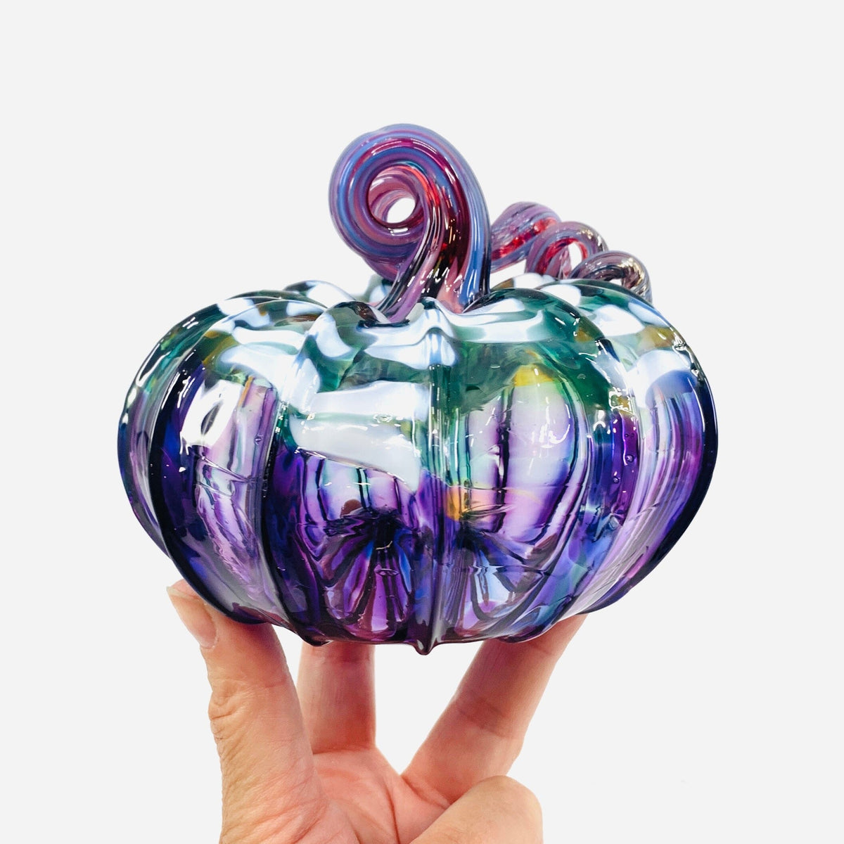 Daily Pumpkin 2362 Squat Gabby Luke Adams Glass Blowing Studio 