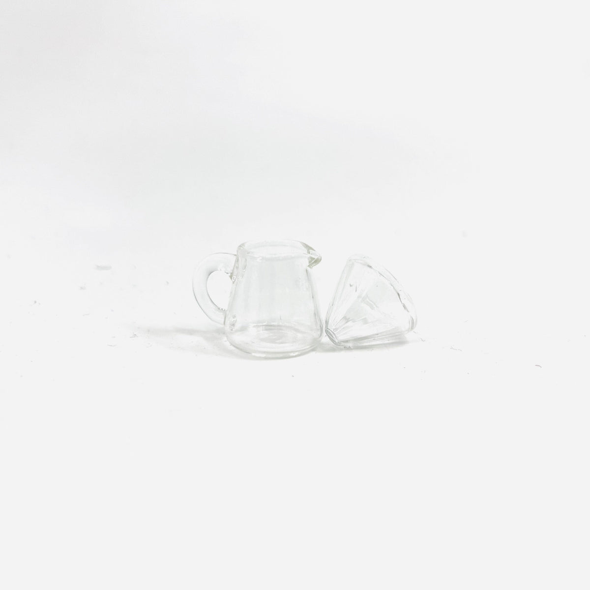 Tiny Pour Over Coffee Cup and Filter Miniature - 