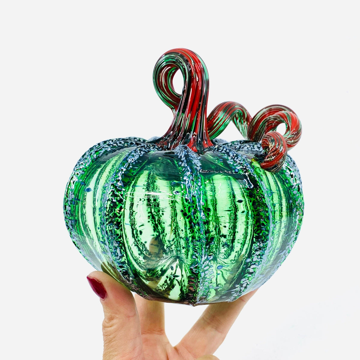 Daily Pumpkin 2113 Holiday Squat Gabby Luke Adams Glass Blowing Studio 