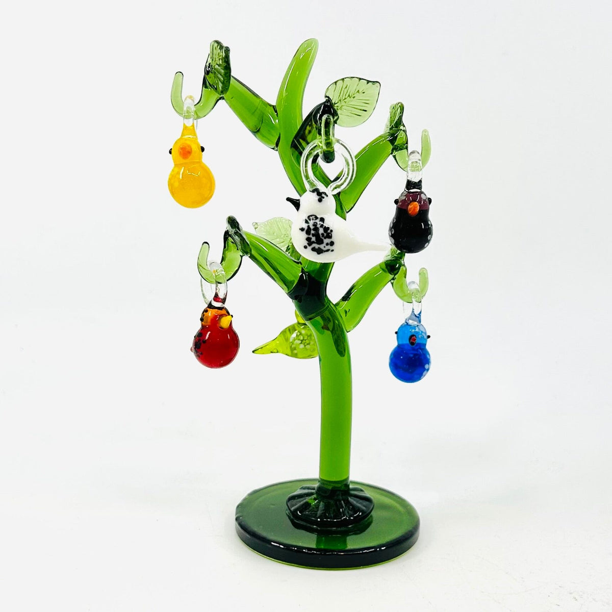 Glass Whimsical Bird Tree 20 Decor Gift Essentials 