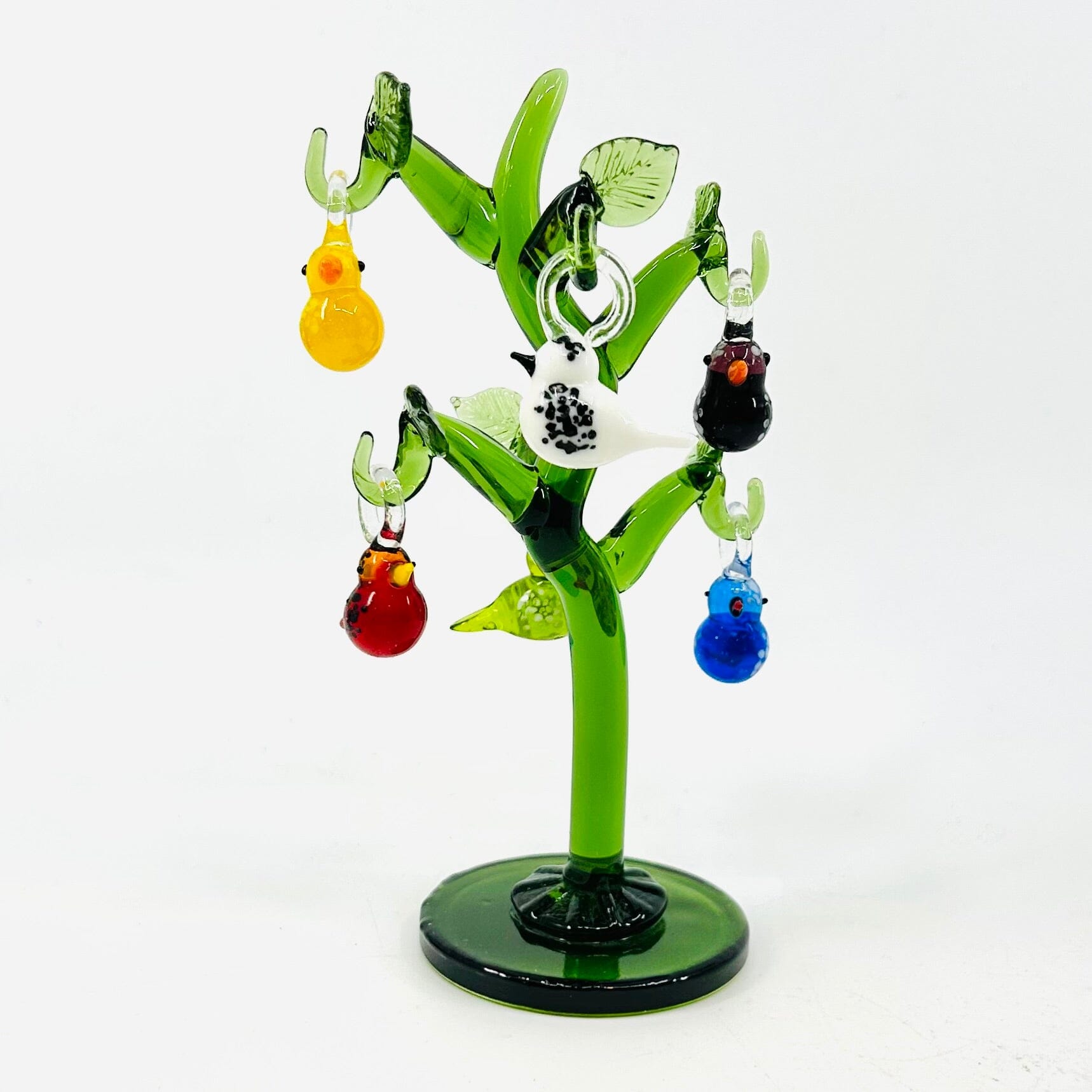 Glass Whimsical Bird Tree 20 Decor Gift Essentials 