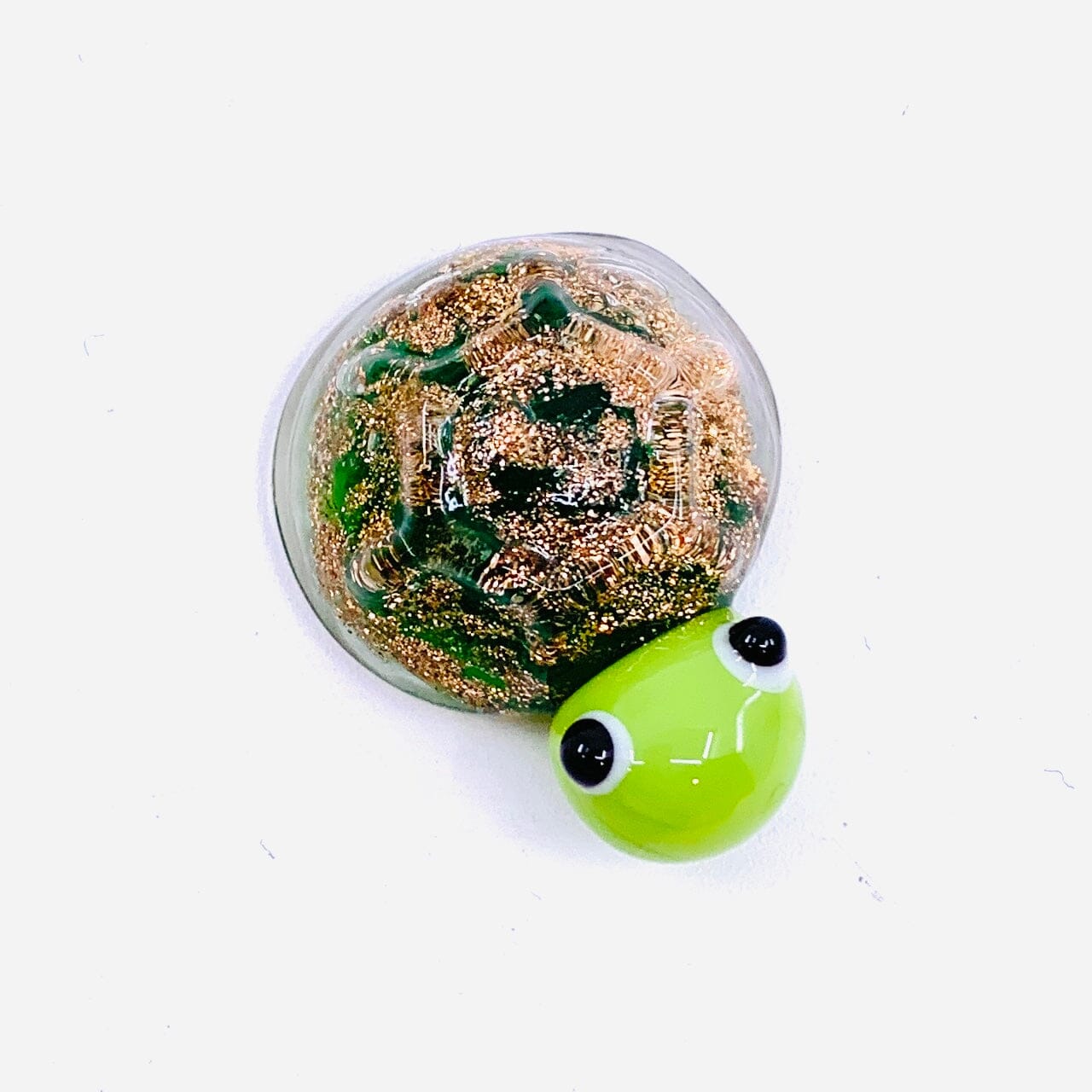 Tiny Glass Turtle, Bronzy 28 - 