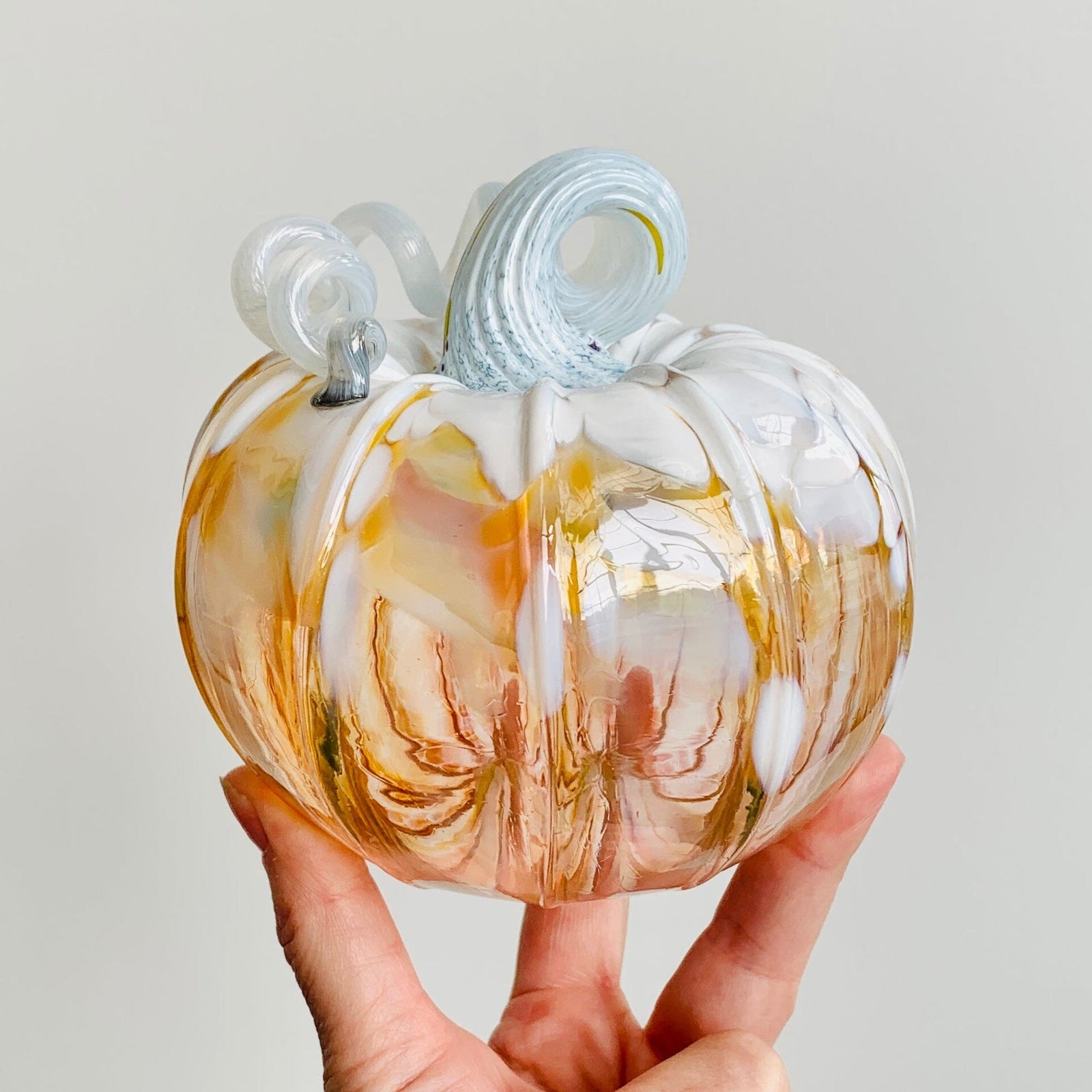 Daily Pumpkin 1603 Cupcake Squat Gabby Luke Adams Glass Blowing Studio 