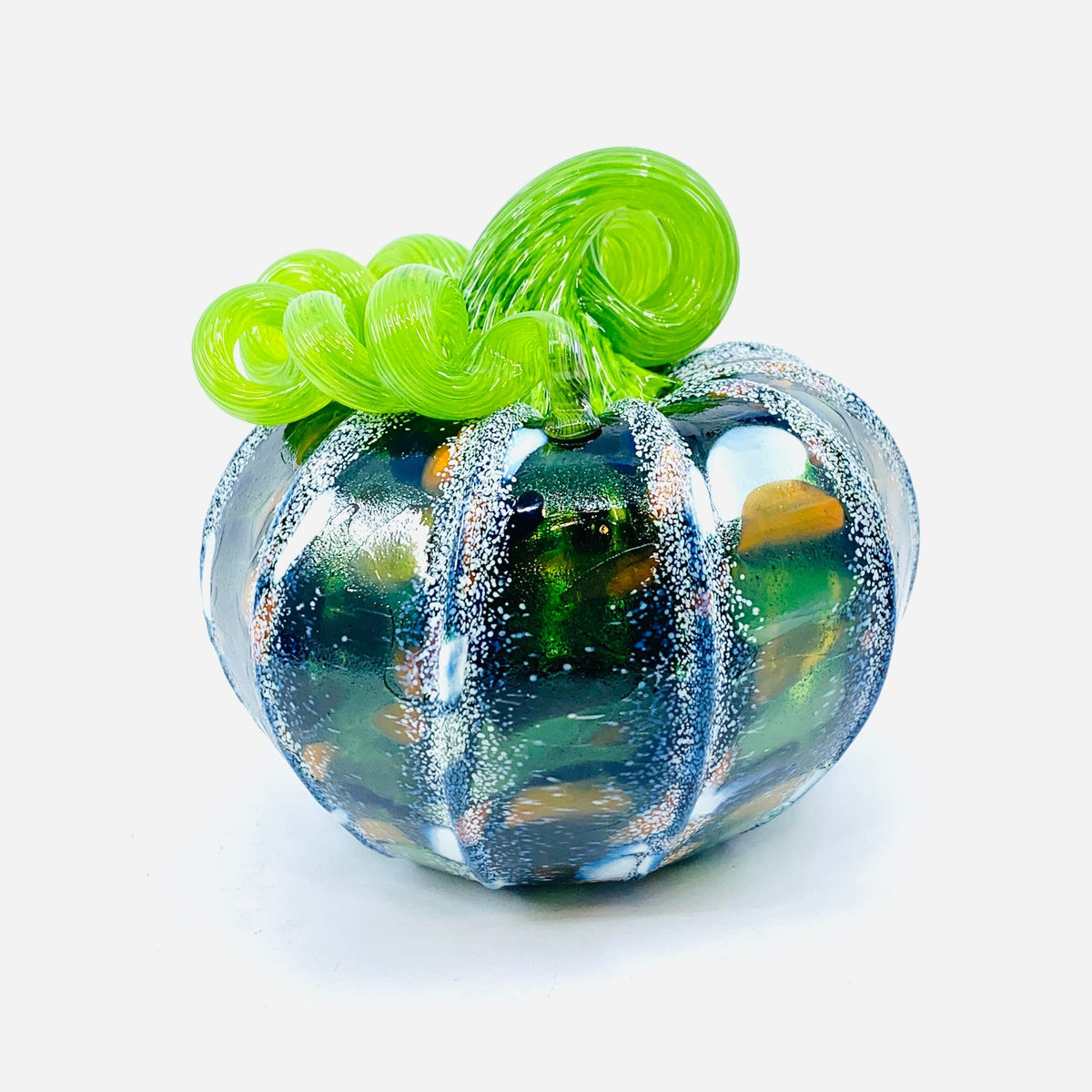 Daily Pumpkin 3793 Squat Gabby Luke Adams Glass Blowing Studio 