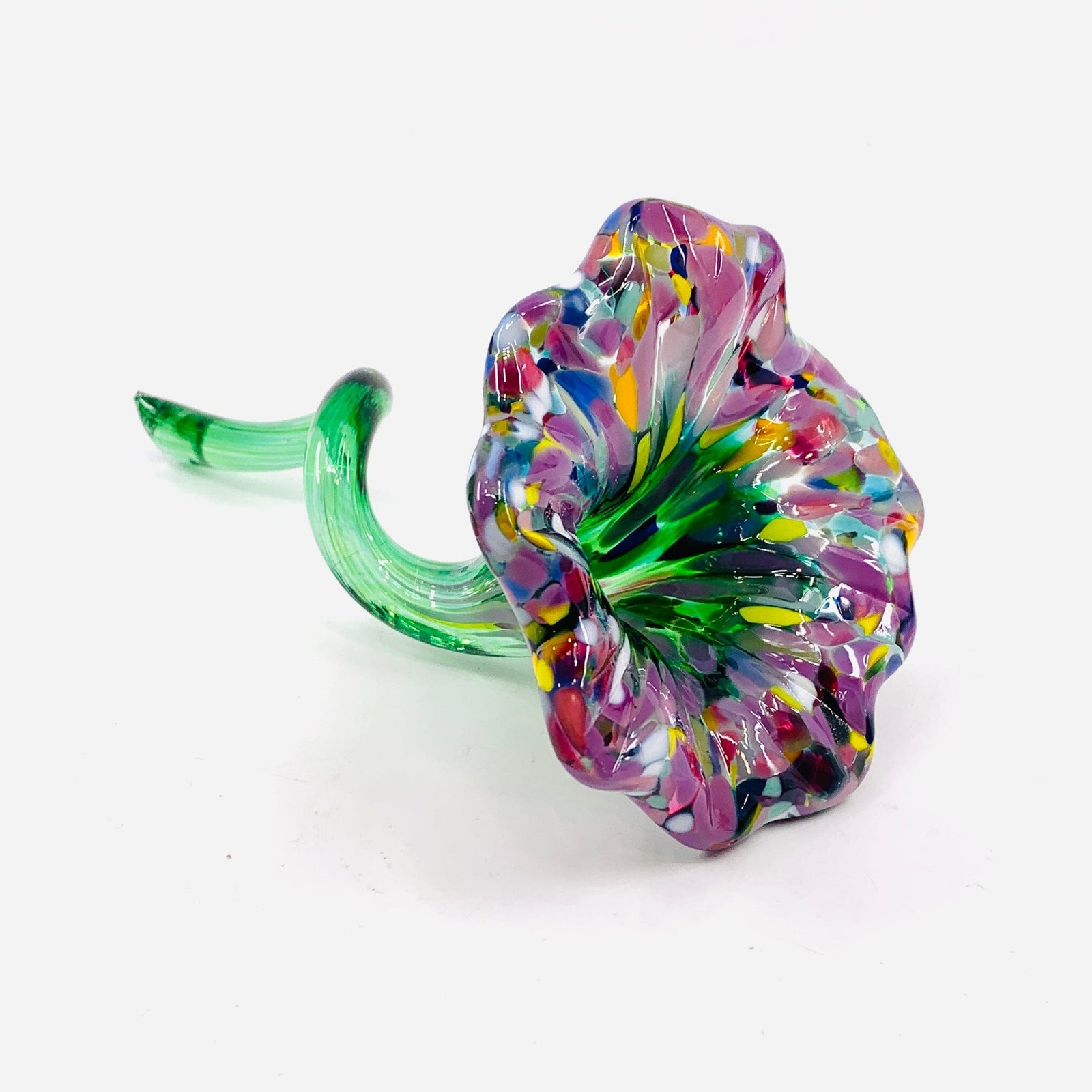 Pulled Glass Flower 36 Decor Luke Adams Glass Blowing Studio 