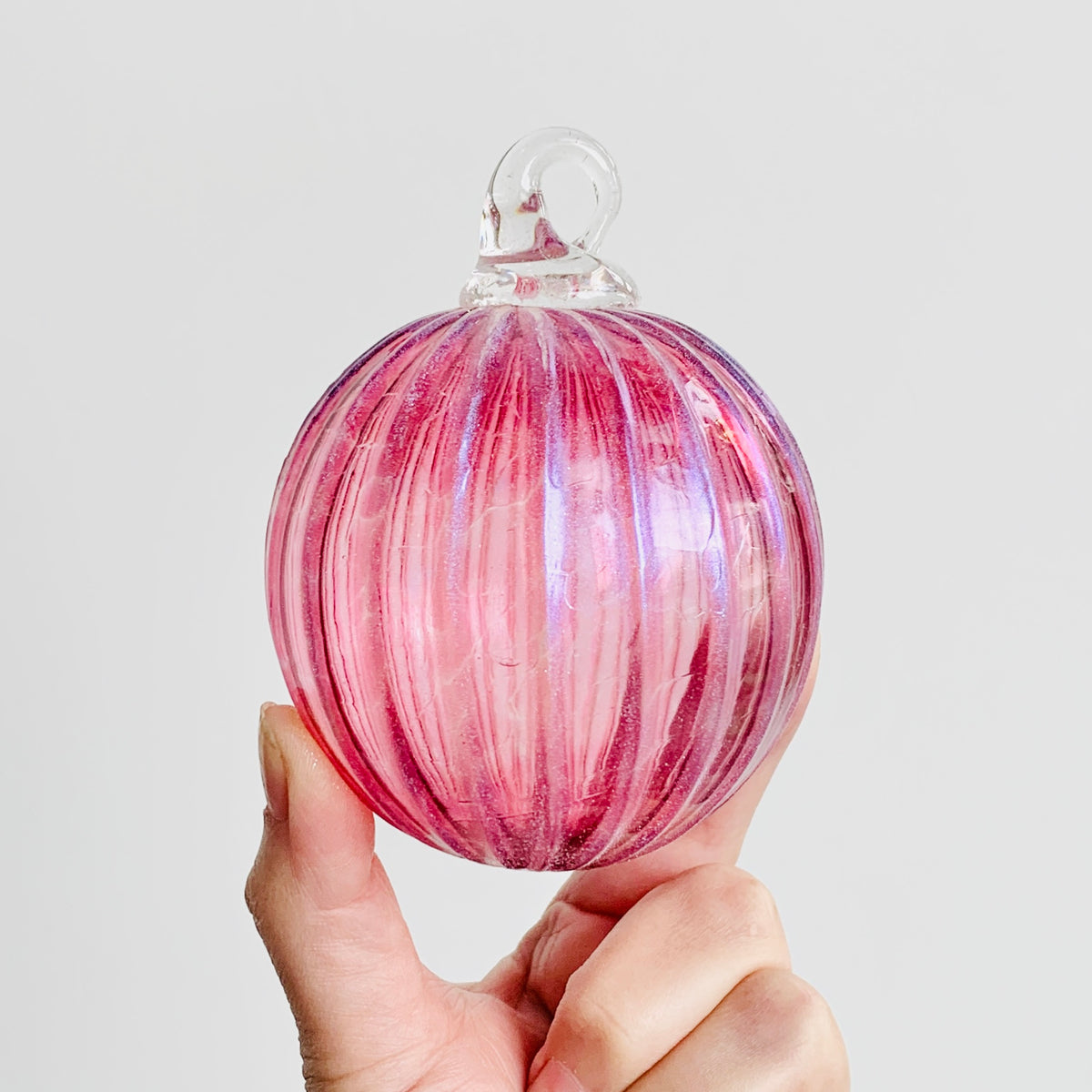 Magenta Shimmer Ornament