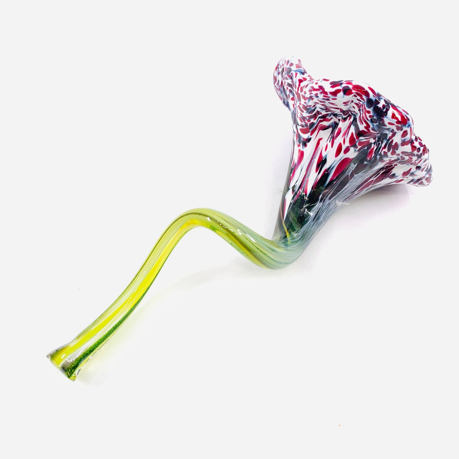 Pulled Glass Flower 100 Decor Luke Adams Glass Blowing Studio 