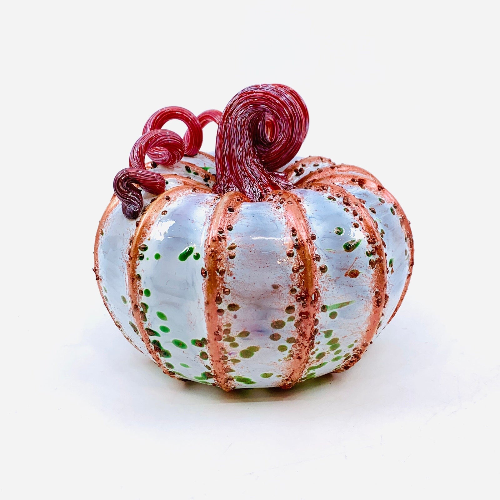 Daily Pumpkin 880 Holiday Squat Gabby Luke Adams Glass Blowing Studio 