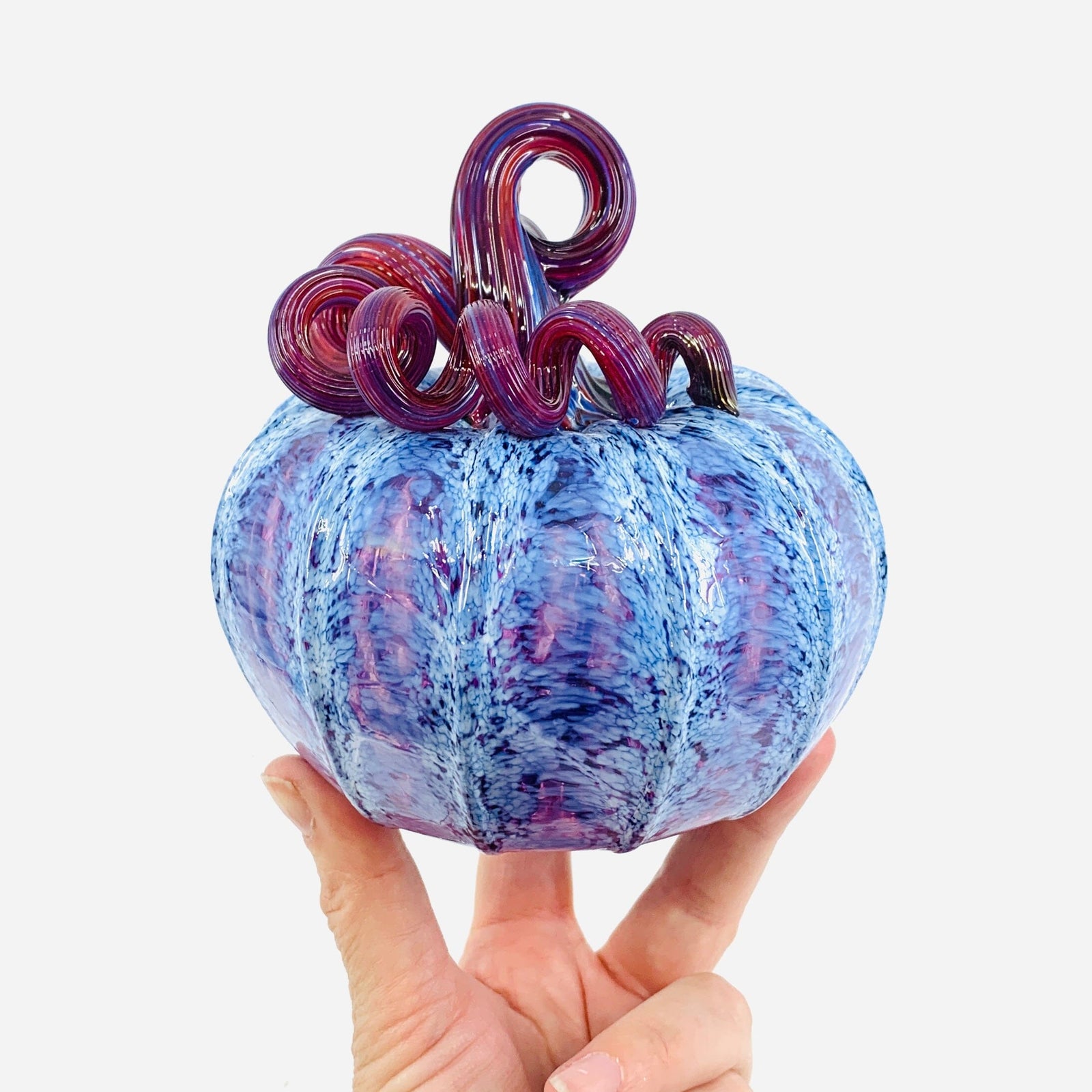 Daily Pumpkin 1023 Squat Gabby Luke Adams Glass Blowing Studio 