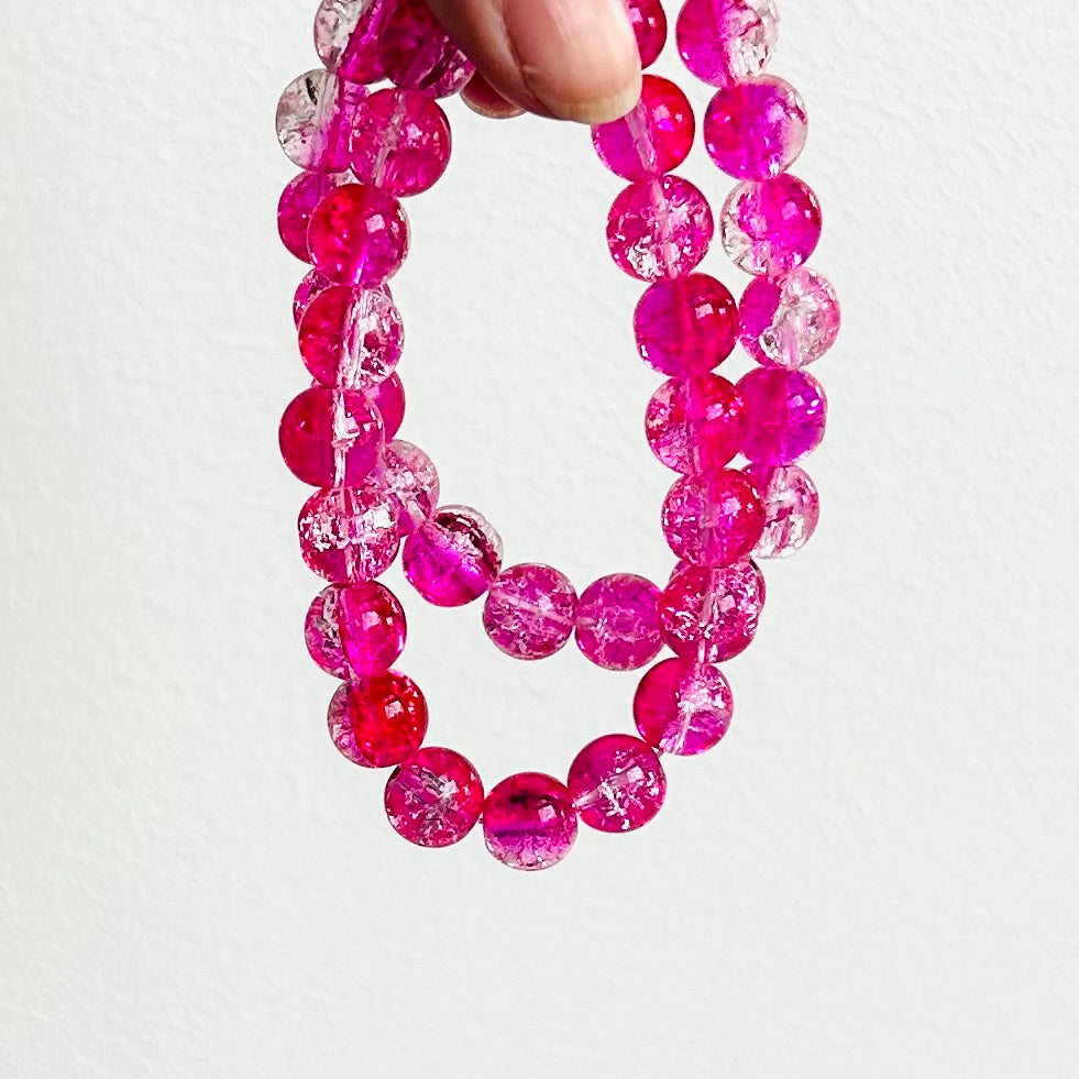 Crackle Glass Bracelets