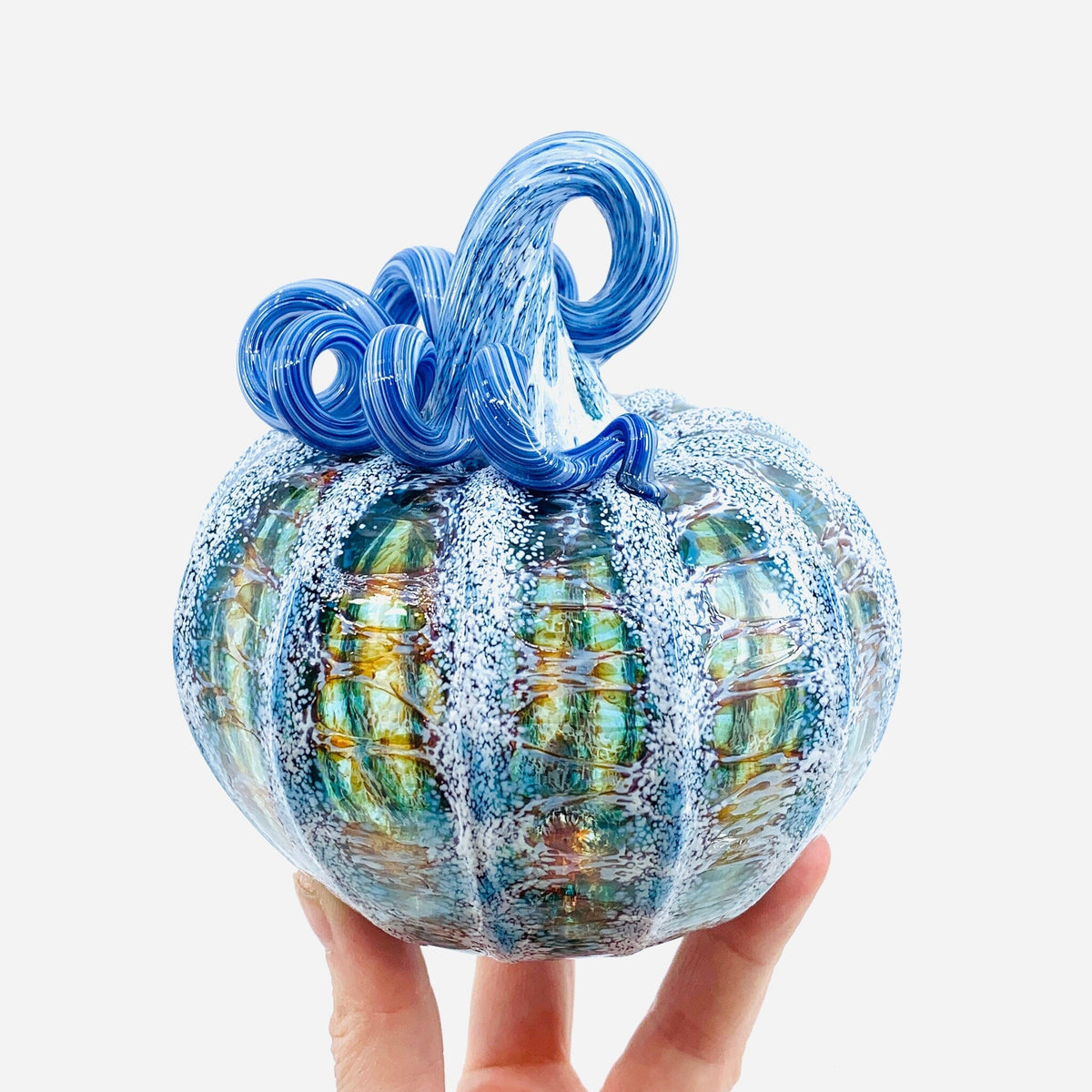 Daily Pumpkin 24 Squat Gabby Luke Adams Glass Blowing Studio 