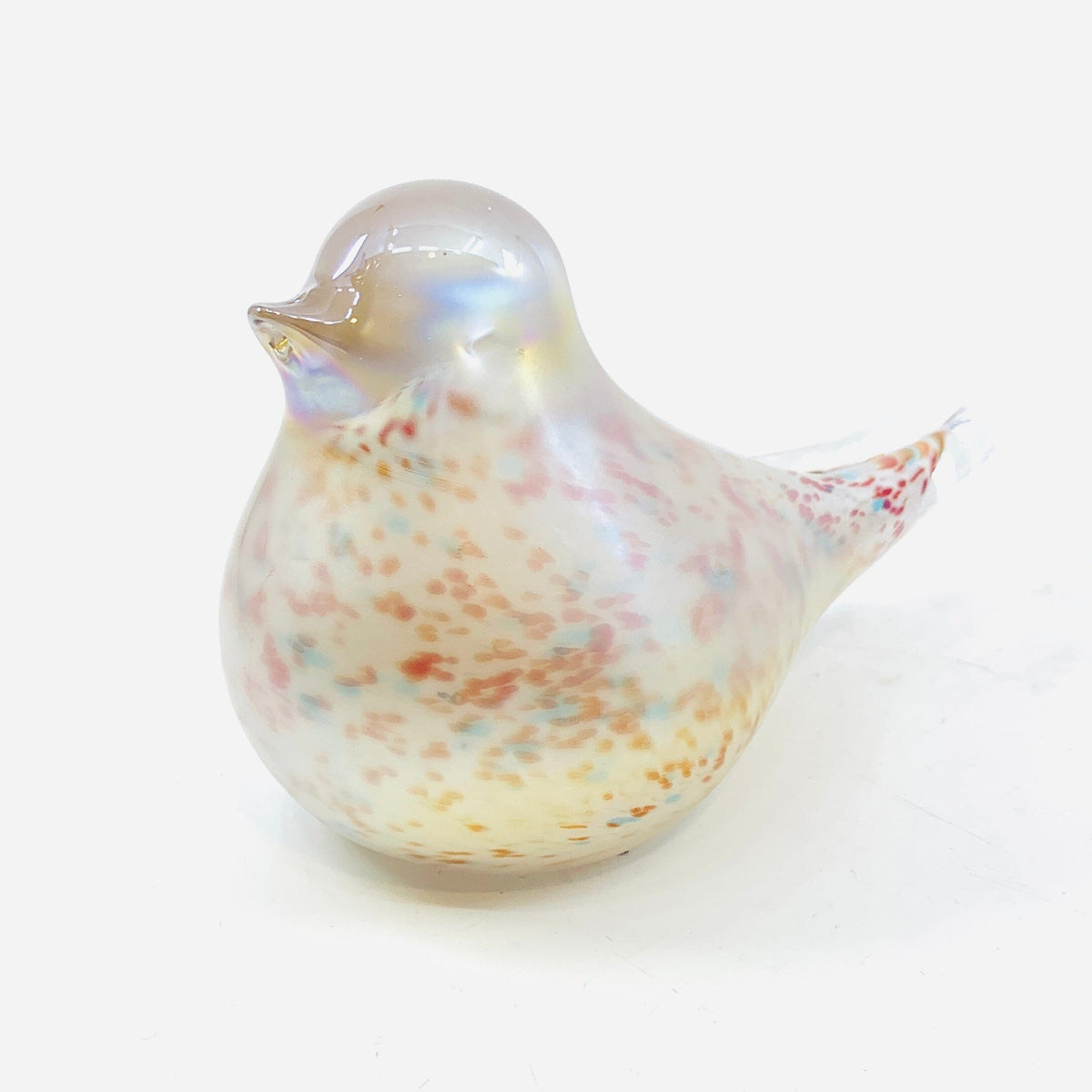 Glass Birds, Mirrored Blue & Green Diamond Star 