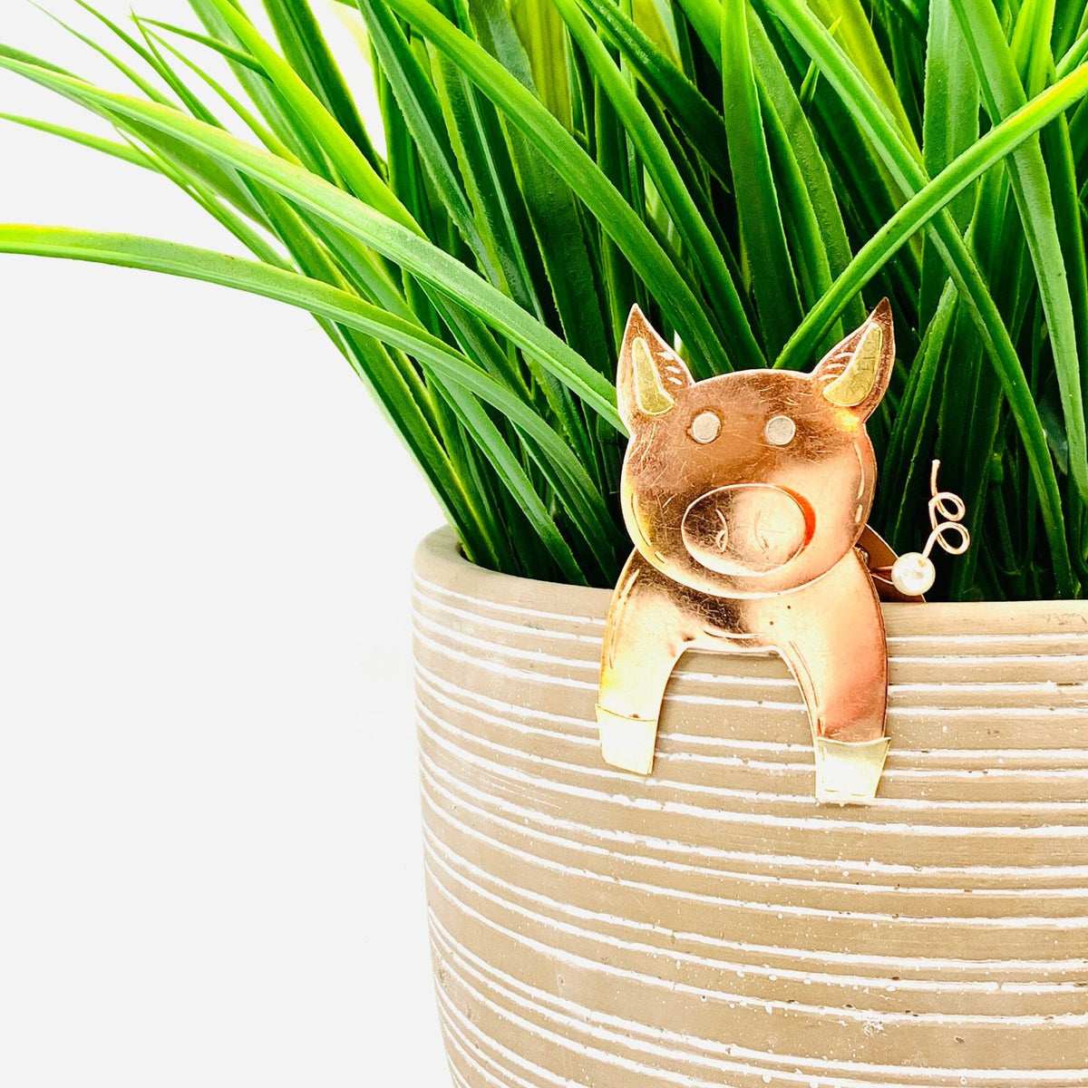 Pot Huggers 22, Ziggy Piggy Miniature Pilgrim Imports 