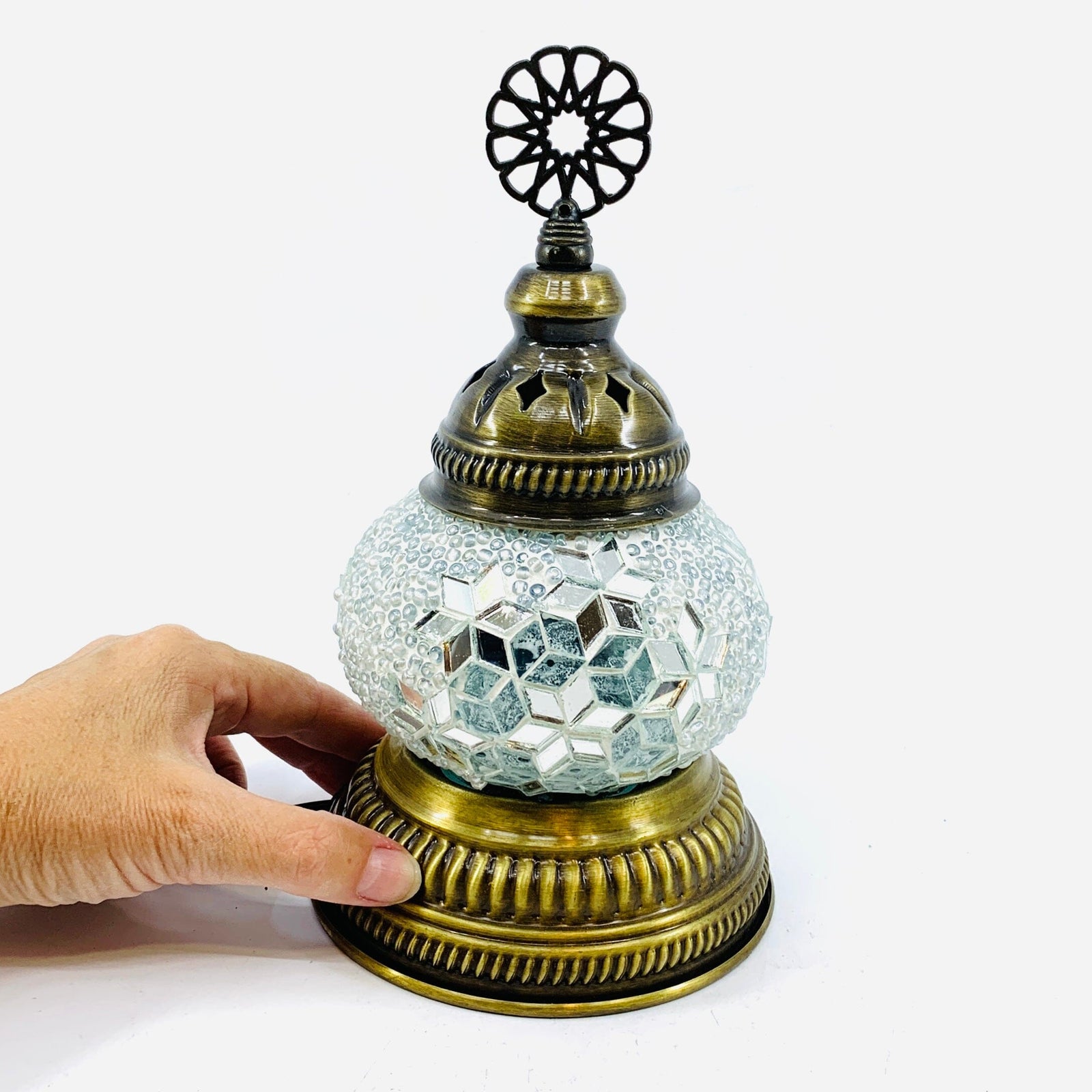 Turkish Mosaic Mini Lamp, 29 Decor Natto USA 
