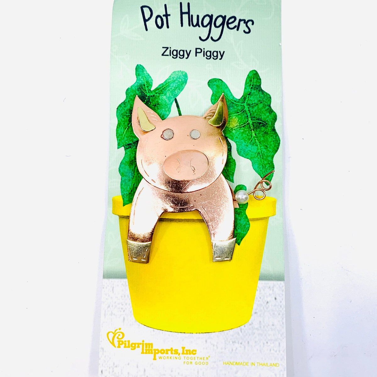 Pot Huggers 22, Ziggy Piggy Miniature Pilgrim Imports 