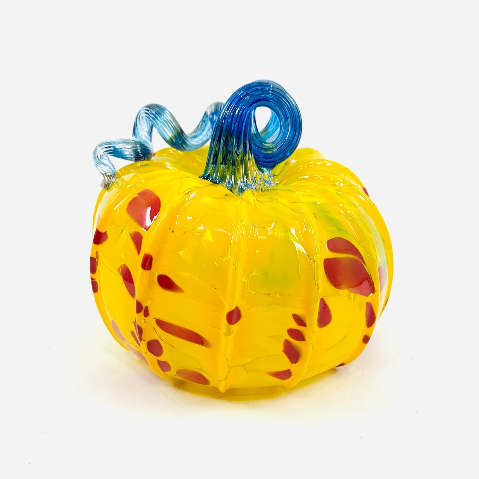 Daily Pumpkin 1068 Squat Gabby Luke Adams Glass Blowing Studio 