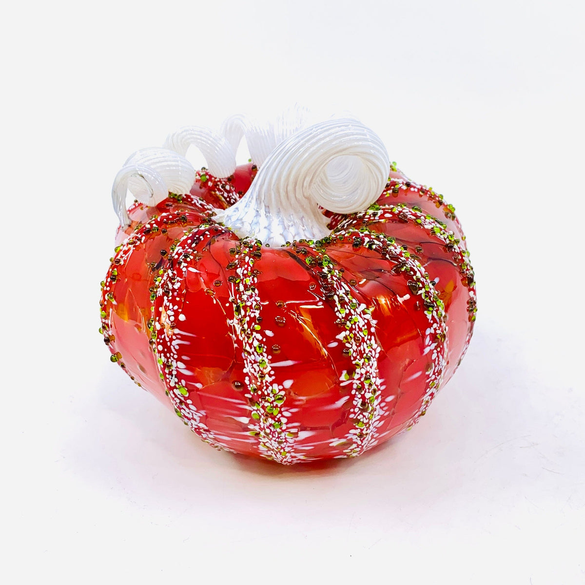 Daily Pumpkin 1420 Holiday Squat Gabby Luke Adams Glass Blowing Studio 