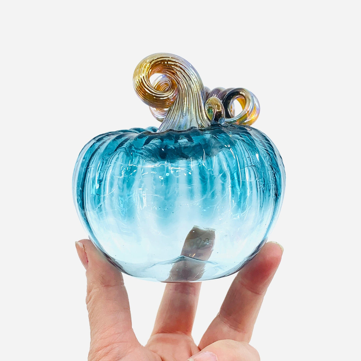 Daily Pumpkin 3381 Practice Mini Gabby Luke Adams Glass Blowing Studio 