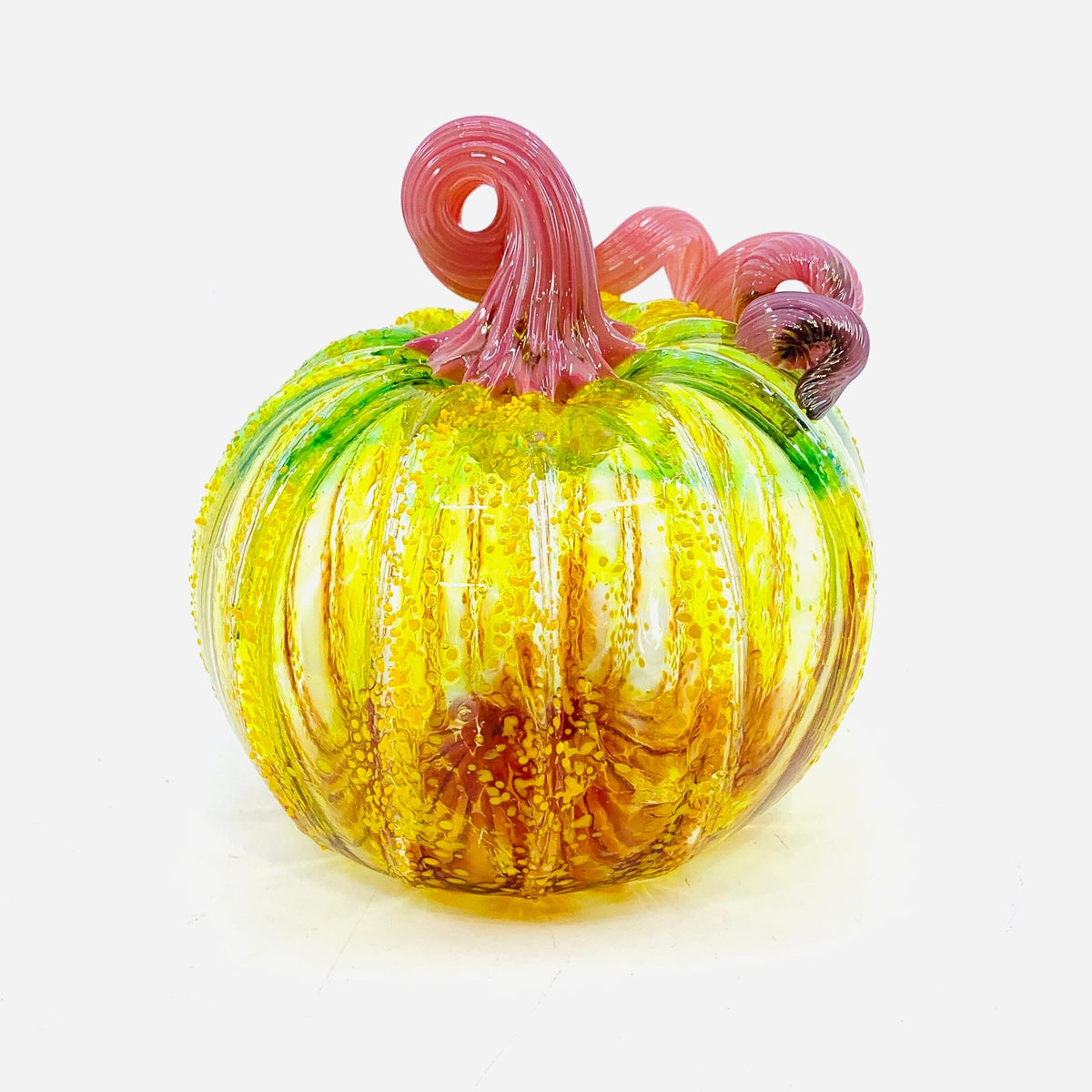 Daily Pumpkin 3056 Fall Squat Gabby Luke Adams Glass Blowing Studio 