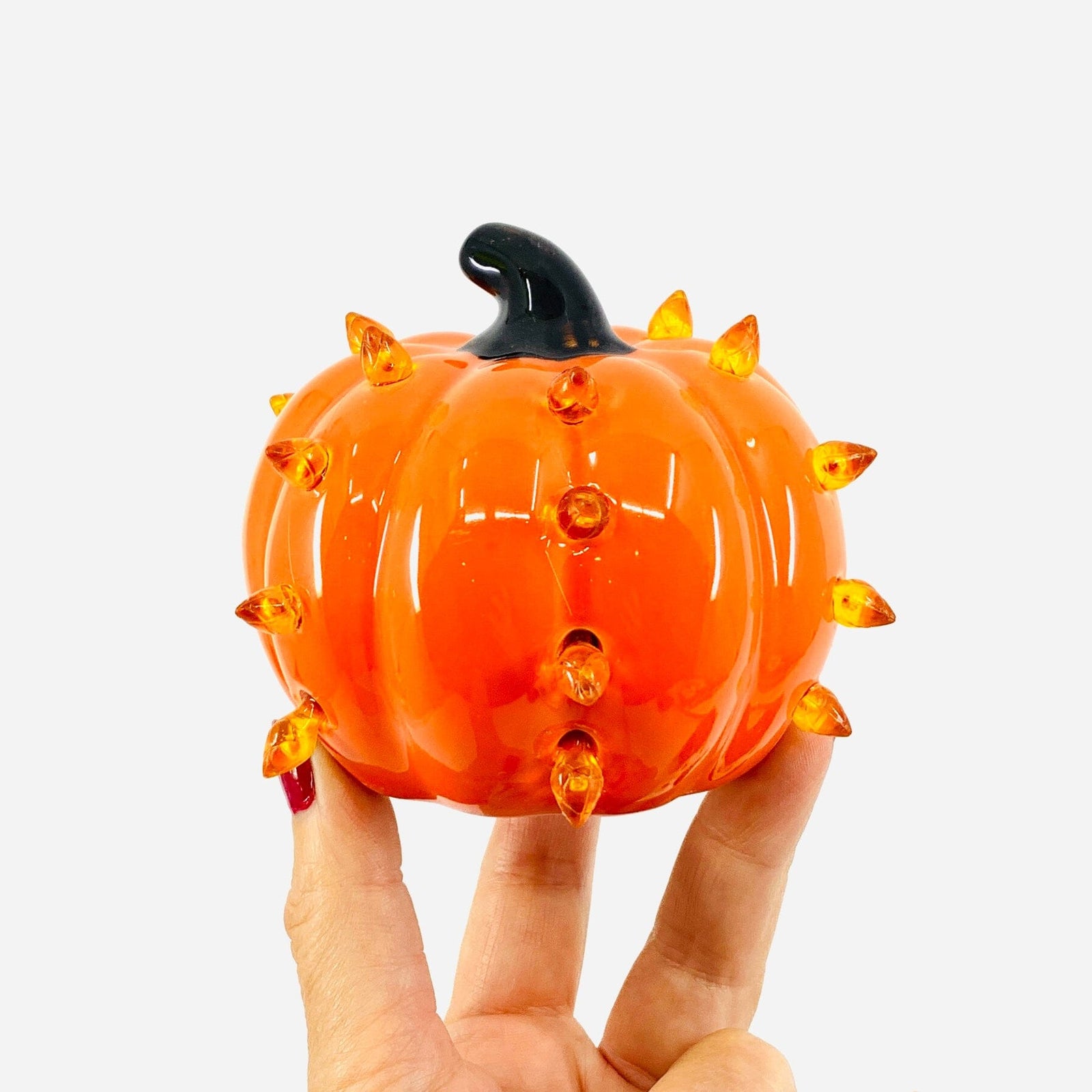 Lite-Up Pumpkin, Orange GANZ 