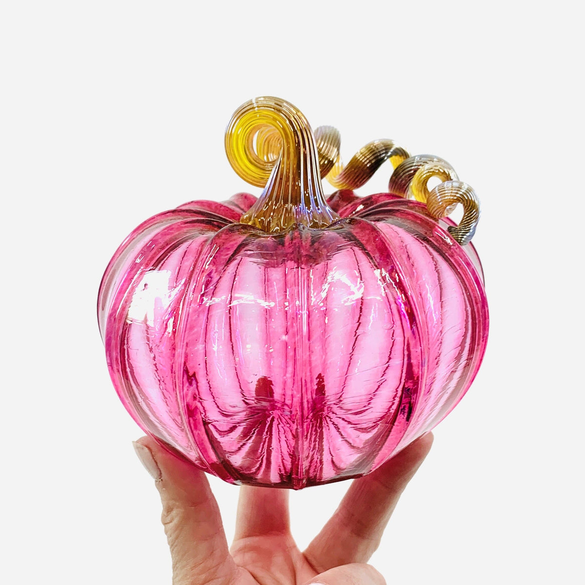 Daily Pumpkin 3738 Squat Gabby Luke Adams Glass Blowing Studio 