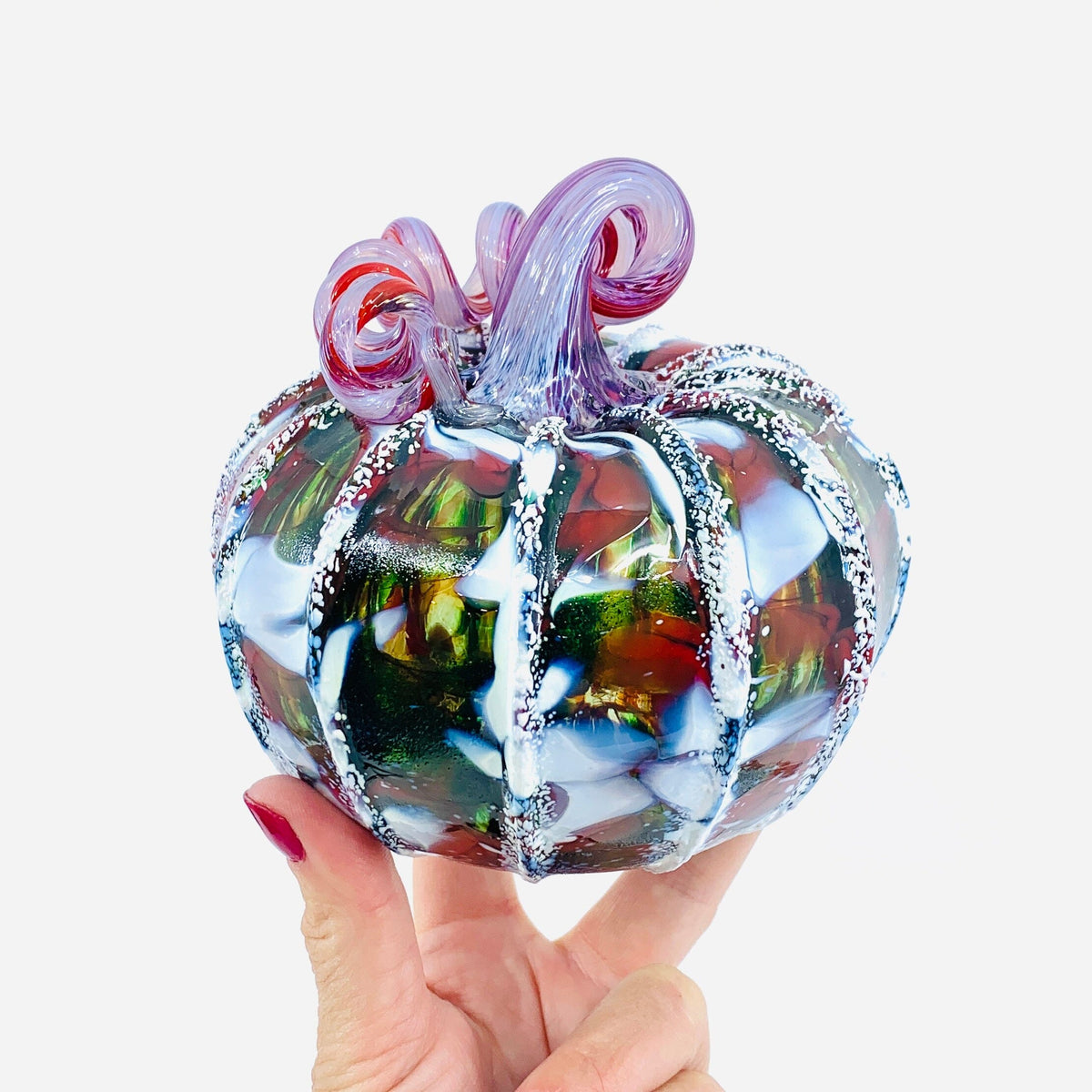 Daily Pumpkin 1941 Holiday Squat Gabby Luke Adams Glass Blowing Studio 